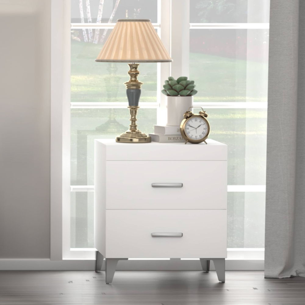 Casilda - Nightstand - White - Urban Living Furniture (Los Angeles, CA)
