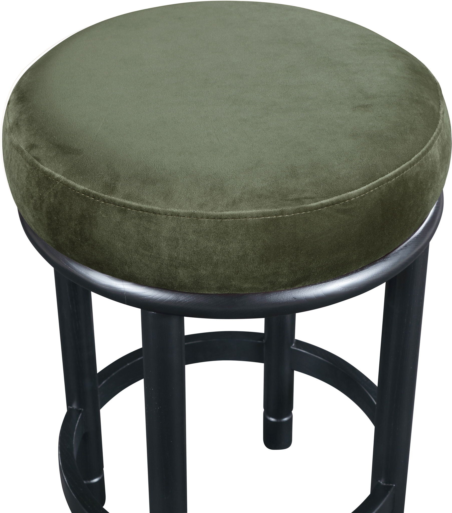 Monette - Counter Stool With Black Base