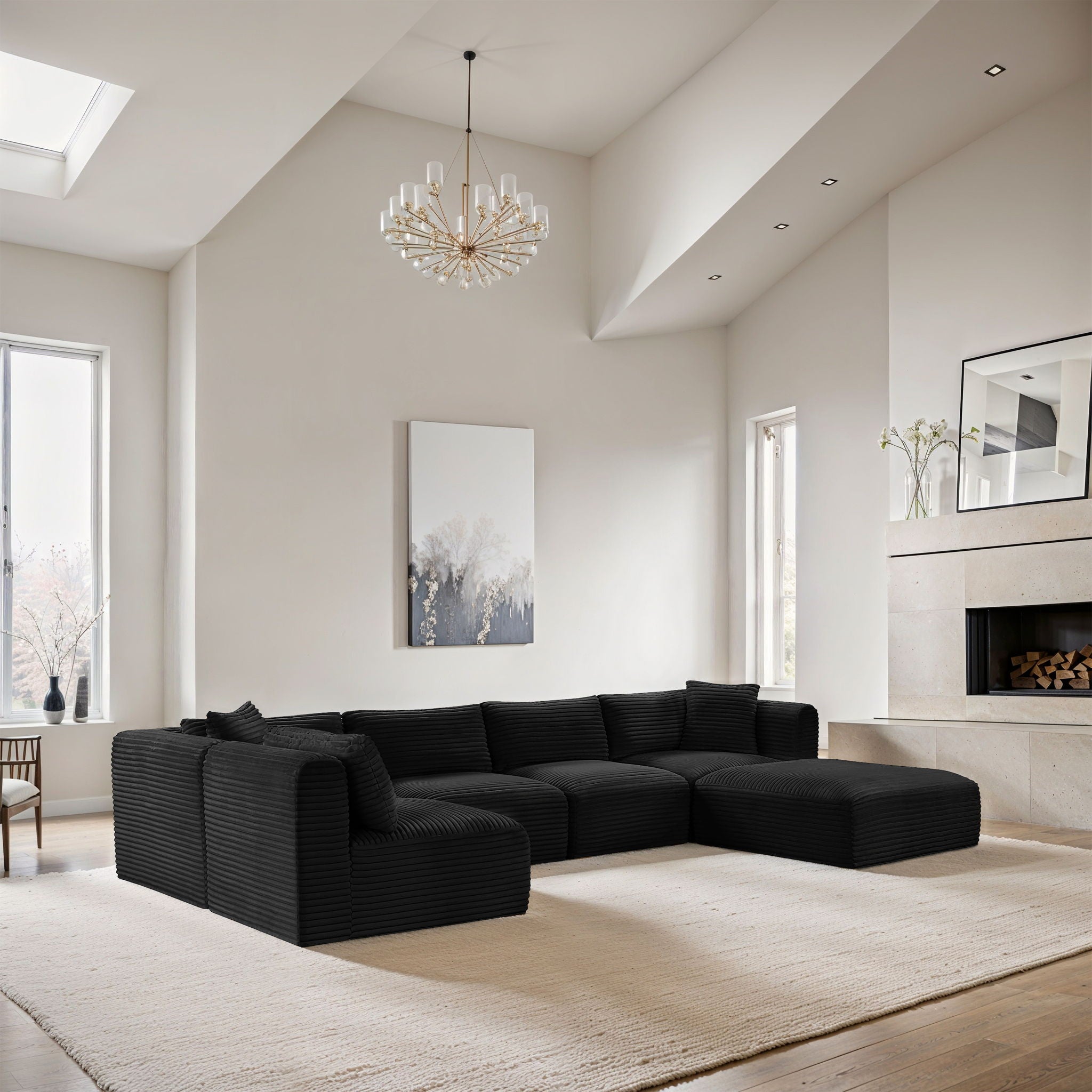 Shaggy - 6 Piece Modular U-Shaped Sectional - Urban Living Furniture (Los Angeles, CA)