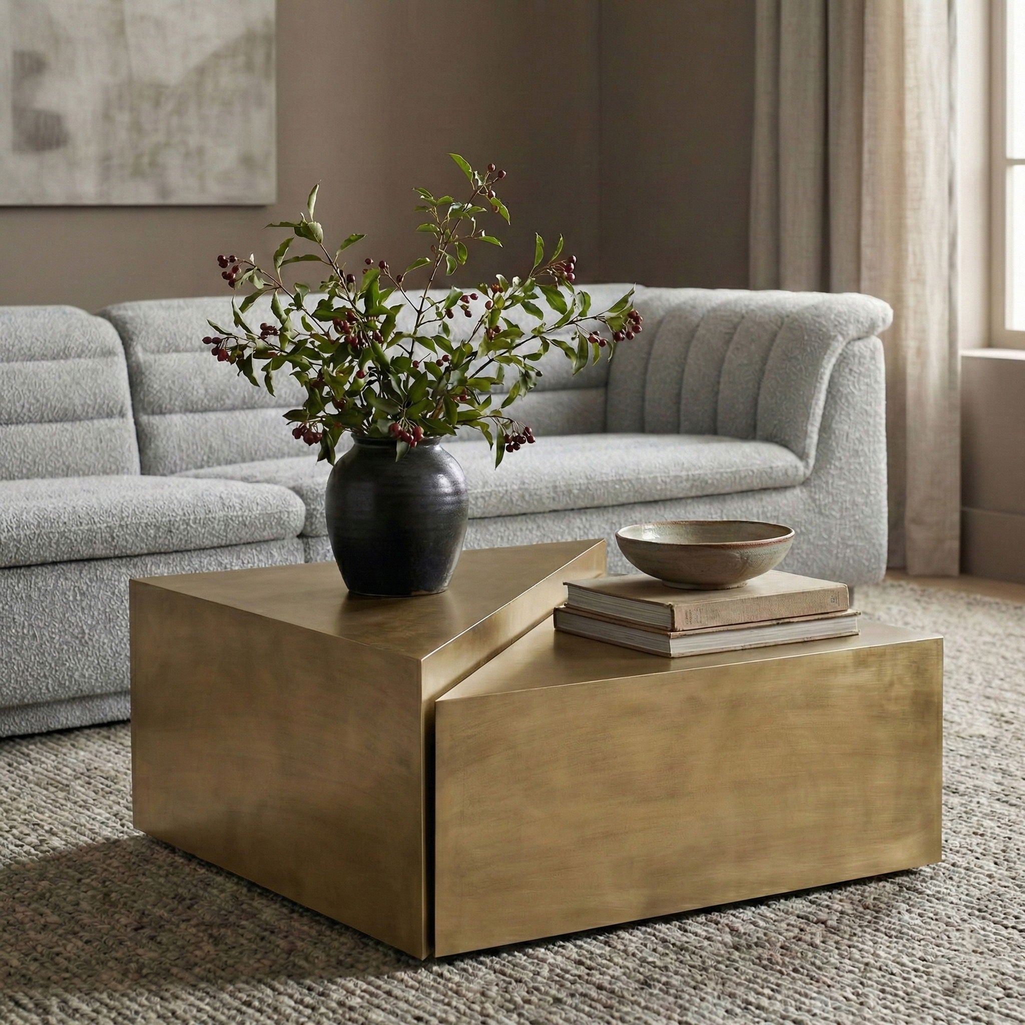 Zani - Iron Coffee Table - Urban Living Furniture (Los Angeles, CA)