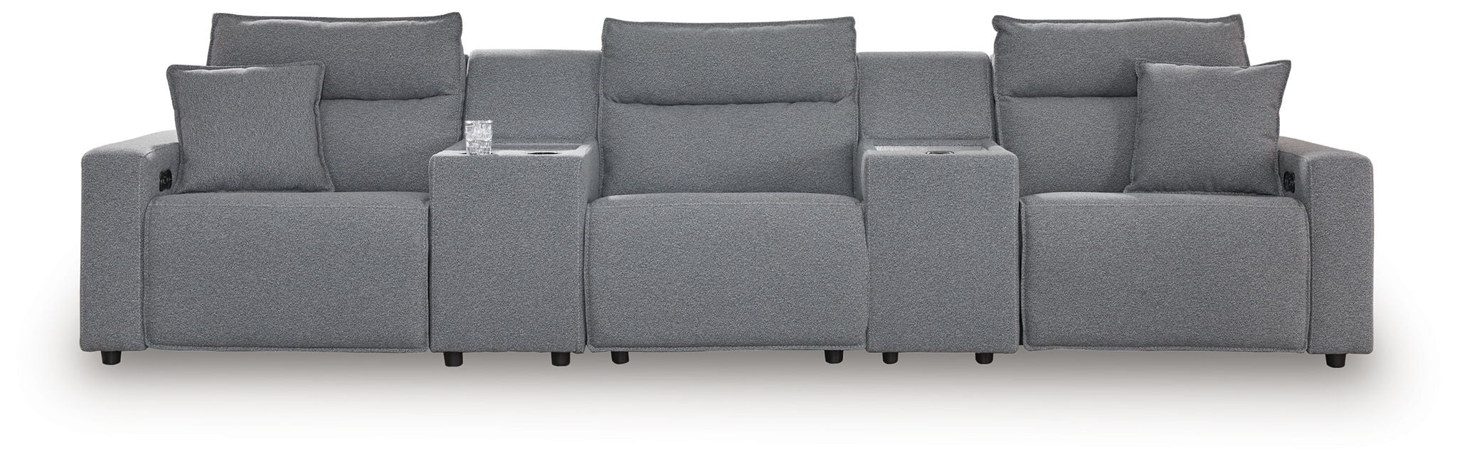 ModMax II - Salt And Pepper - Reclining Sectional - Urban Living Furniture (Los Angeles, CA)