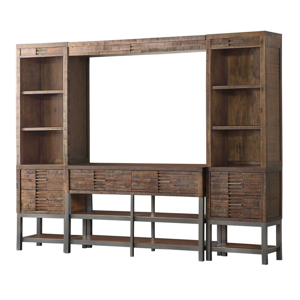 Andria - Entertainment Center - Reclaimed Oak - Urban Living Furniture (Los Angeles, CA)