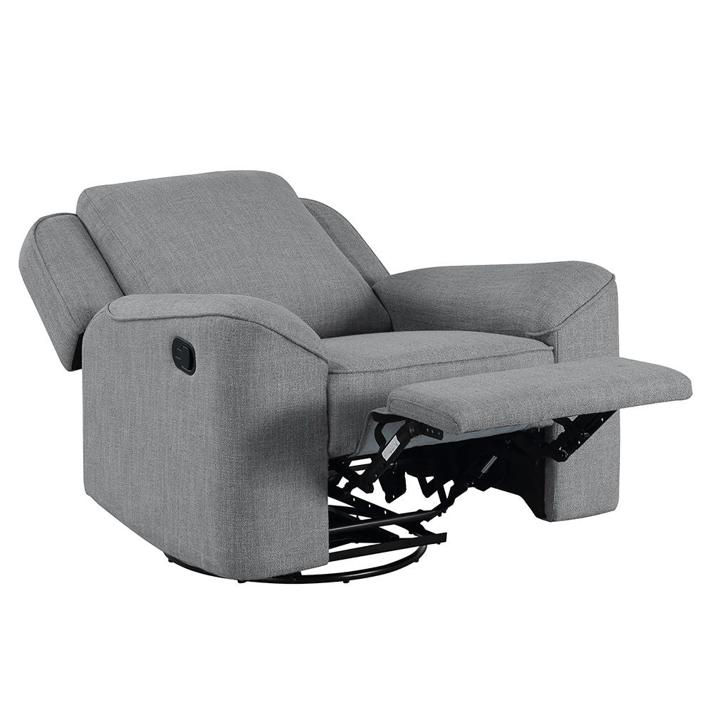 Destiny - Glider Recliner With Swivel - Gray Linen - Urban Living Furniture (Los Angeles, CA)