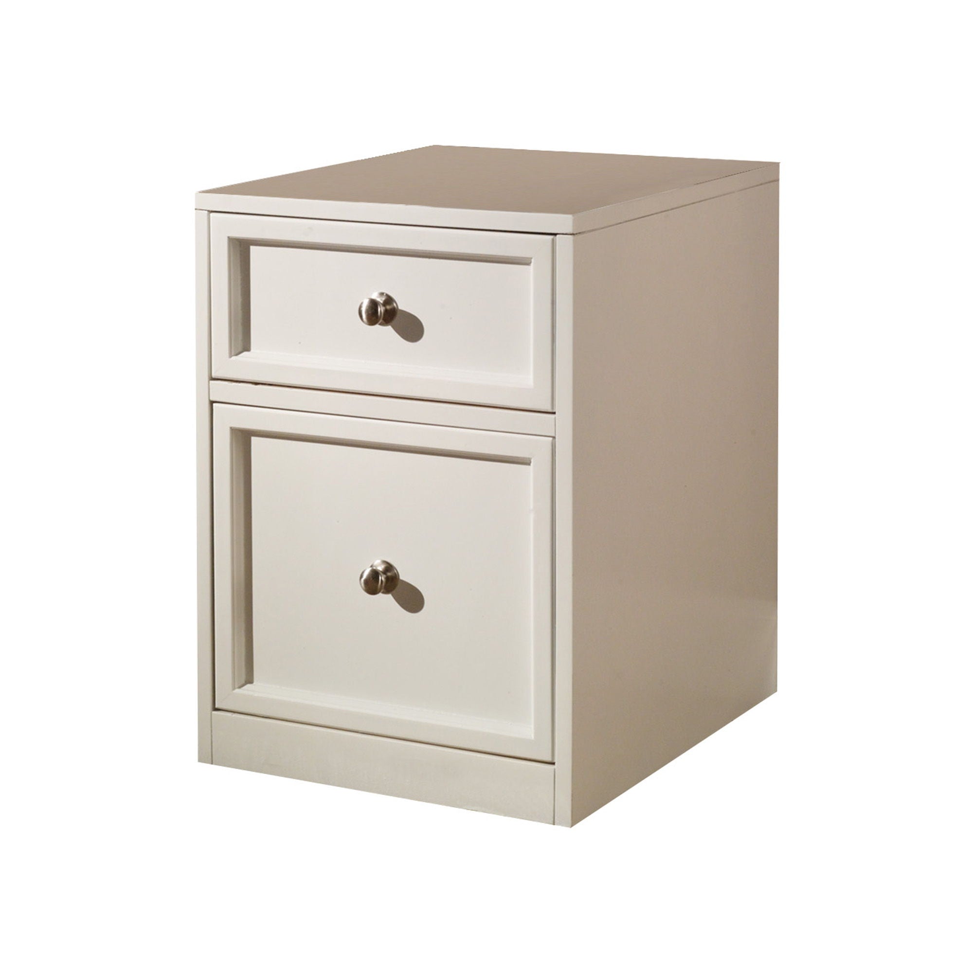 Boca - Rolling File Cabinet - Cottage White - Urban Living Furniture (Los Angeles, CA)