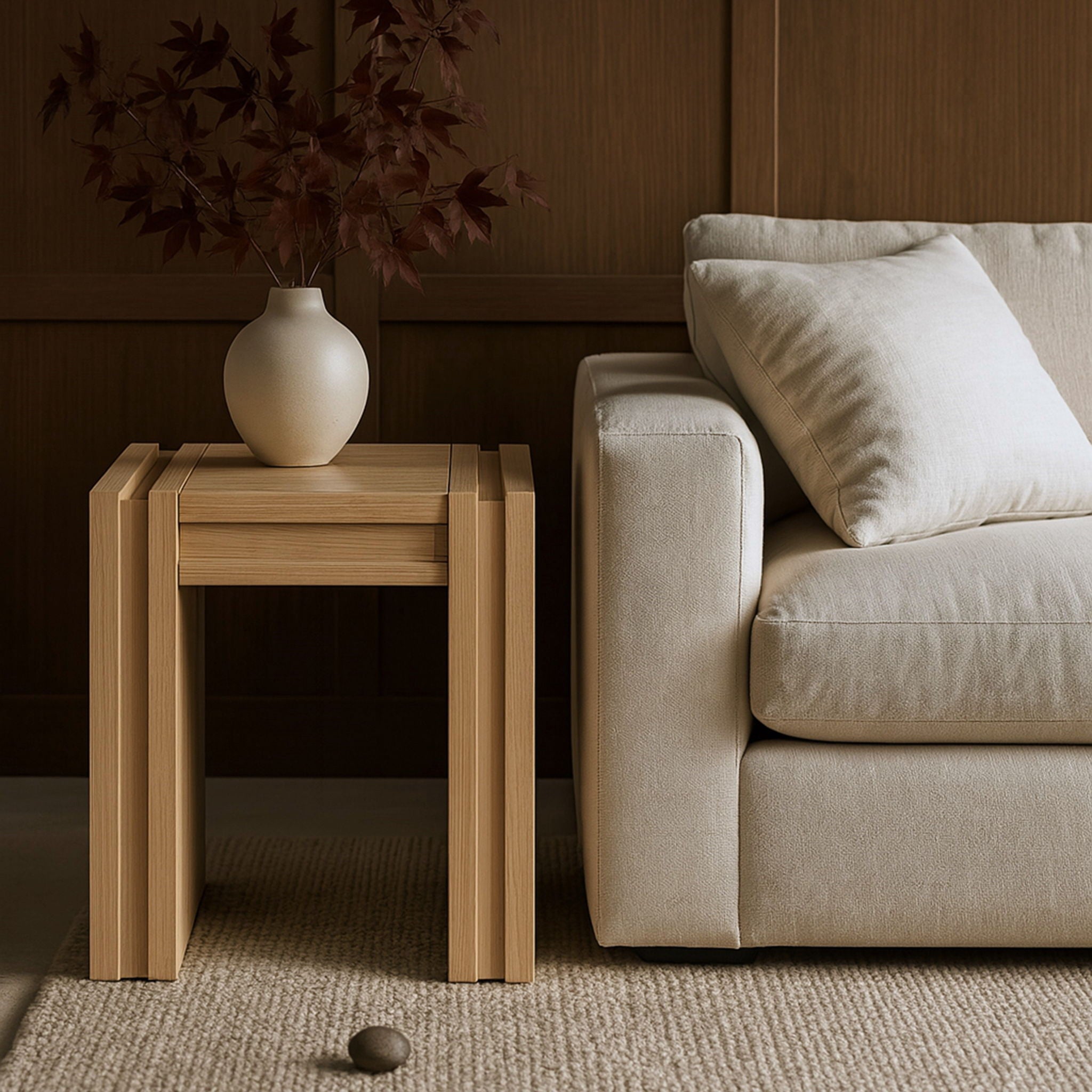 Stanton - Oak Veneer And Solid Wood Table - Urban Living Furniture (Los Angeles, CA)