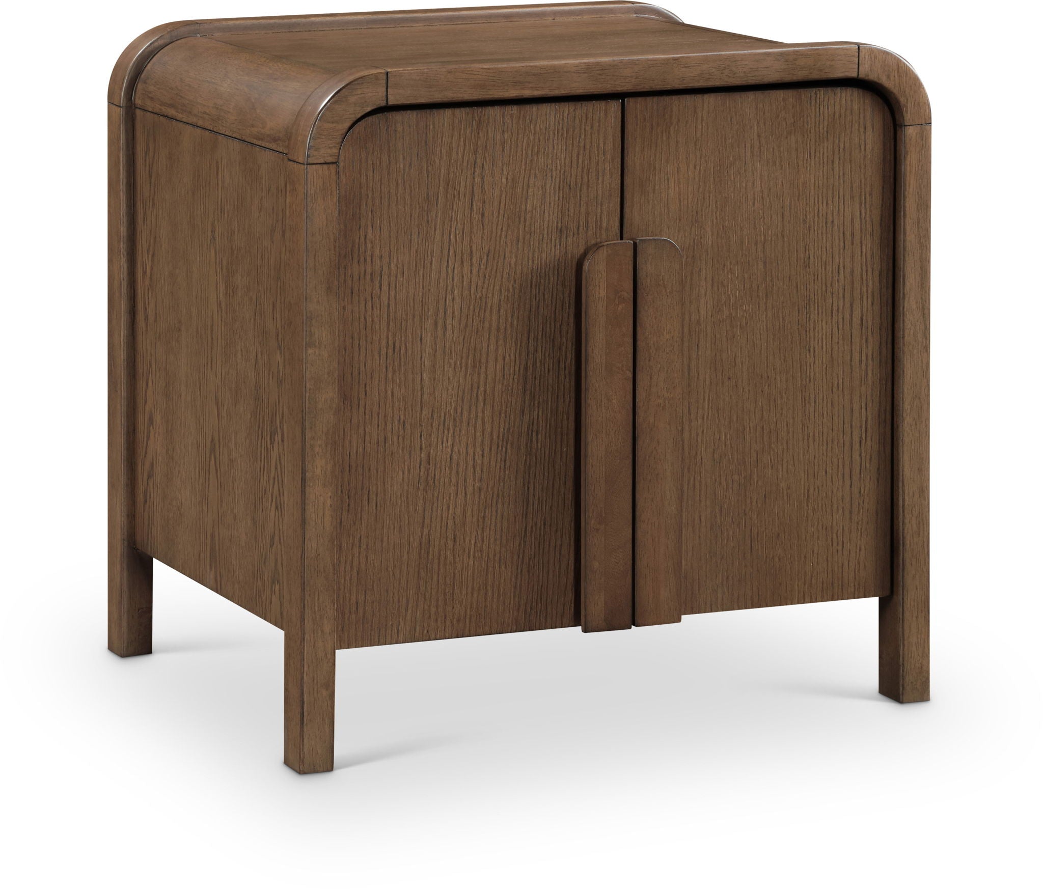Harmony - Oak Veneer And Solid Wood Night Stand - Urban Living Furniture (Los Angeles, CA)