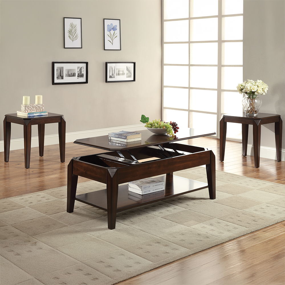 Docila - Coffee Table With Lift Top - Walnut - Urban Living Furniture (Los Angeles, CA)