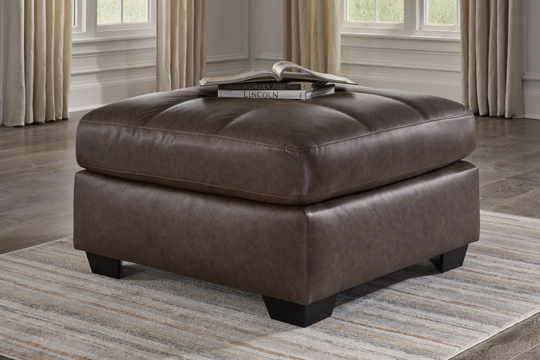 Barlin Mills - Oversized Accent Ottoman - Urban Living Furniture (Los Angeles, CA)