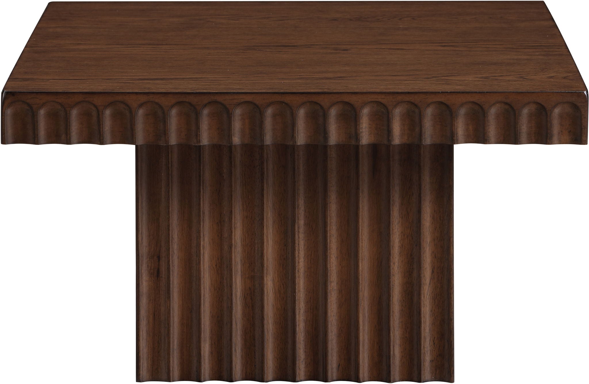 Spencer - 12" Oak Veneer Coffee Table - Urban Living Furniture (Los Angeles, CA)