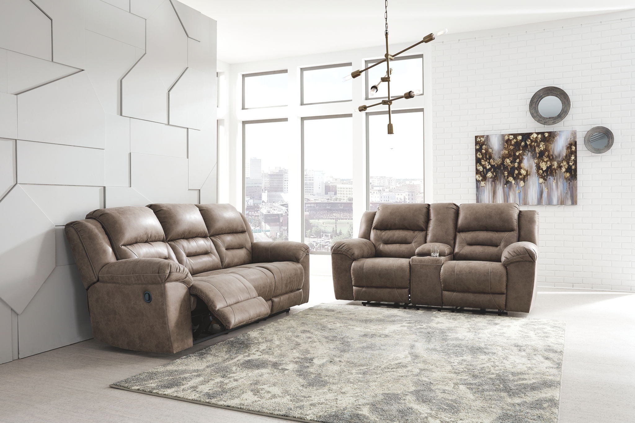 Stoneland - Reclining Living Room Set - Urban Living Furniture (Los Angeles, CA)