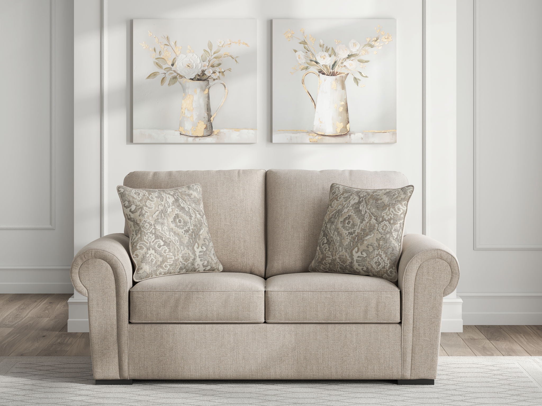 Sararose - Loveseat - Heather - Urban Living Furniture (Los Angeles, CA)