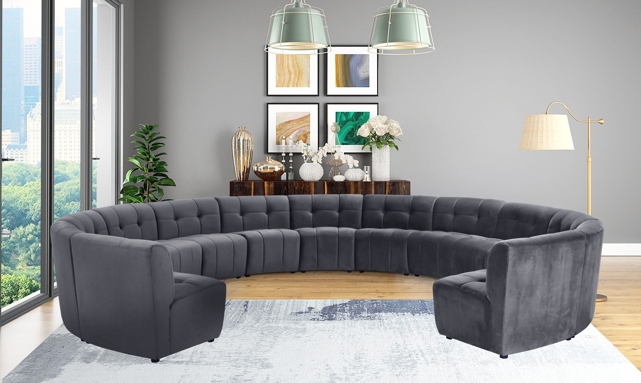 Limitless - 13 Pc. Modular Sectional - Urban Living Furniture (Los Angeles, CA)