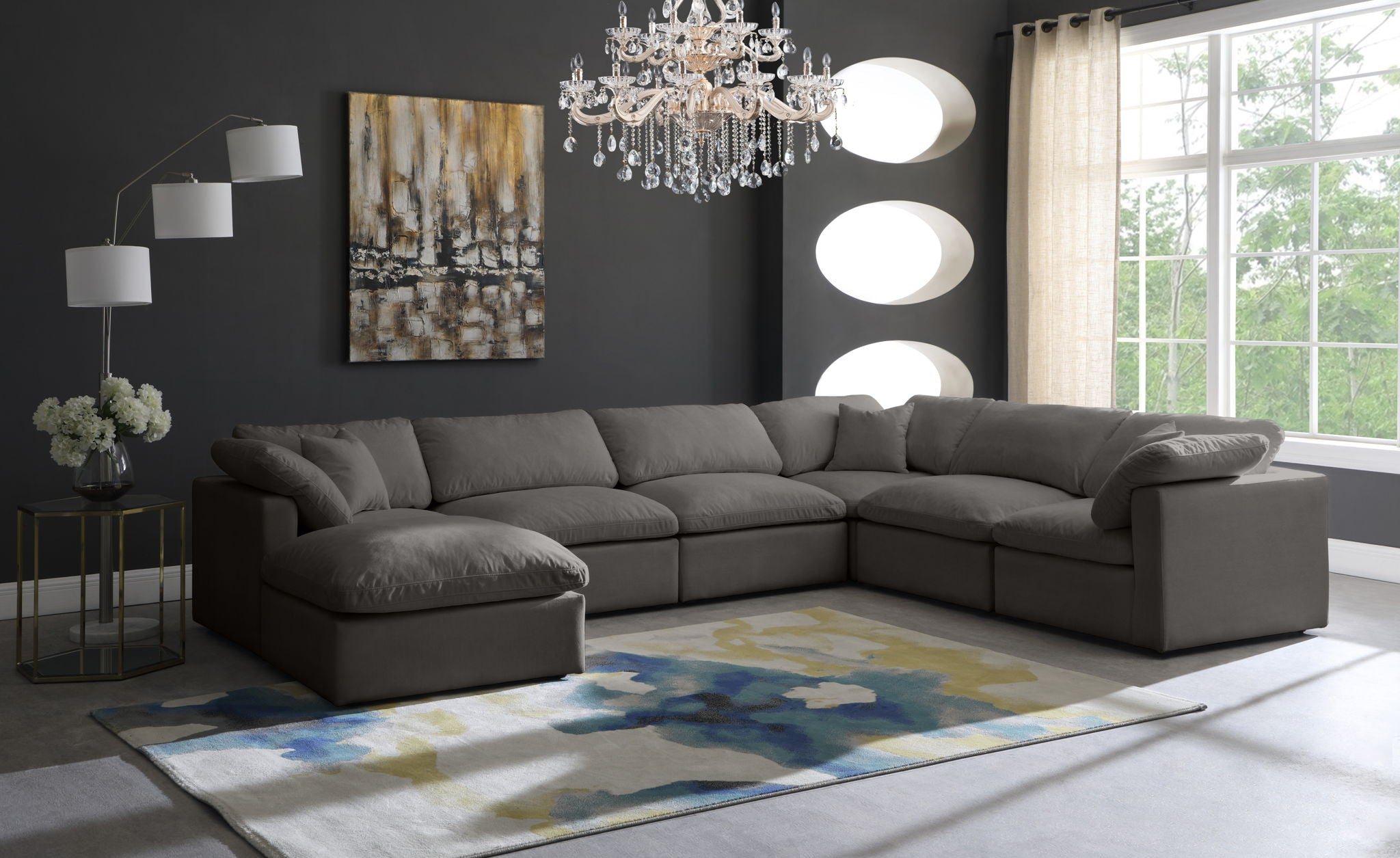 Plush - 7 Piece Modular Sectional - Urban Living Furniture (Los Angeles, CA)