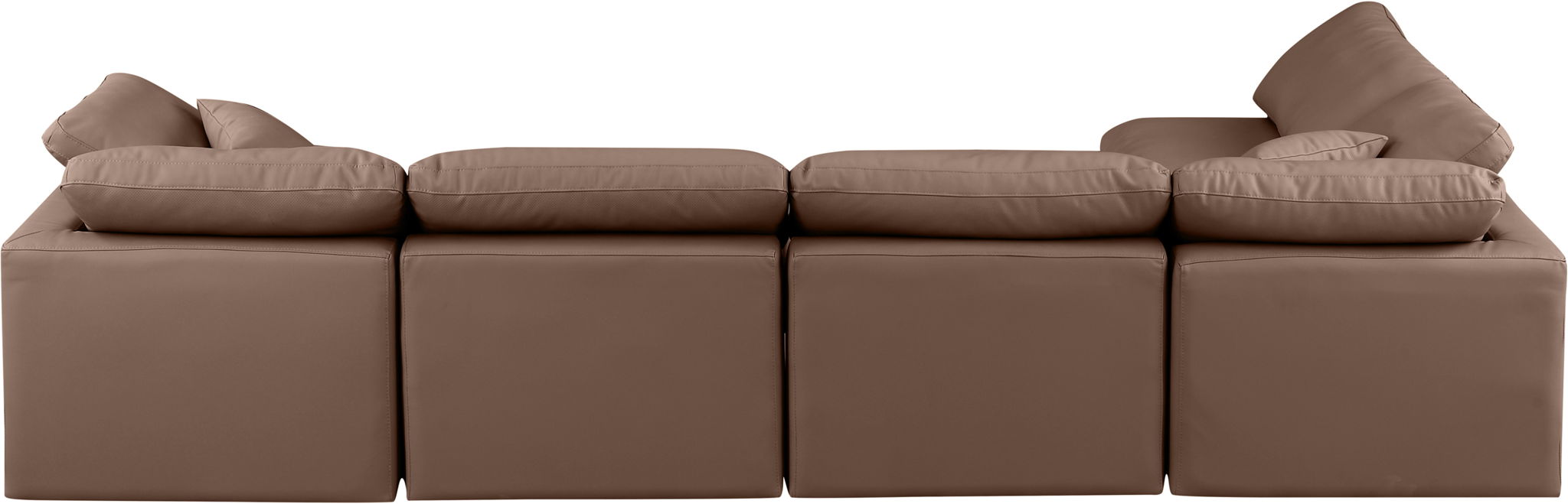 Indulge - Faux Leather 5 Piece Modular Sectional - Urban Living Furniture (Los Angeles, CA)