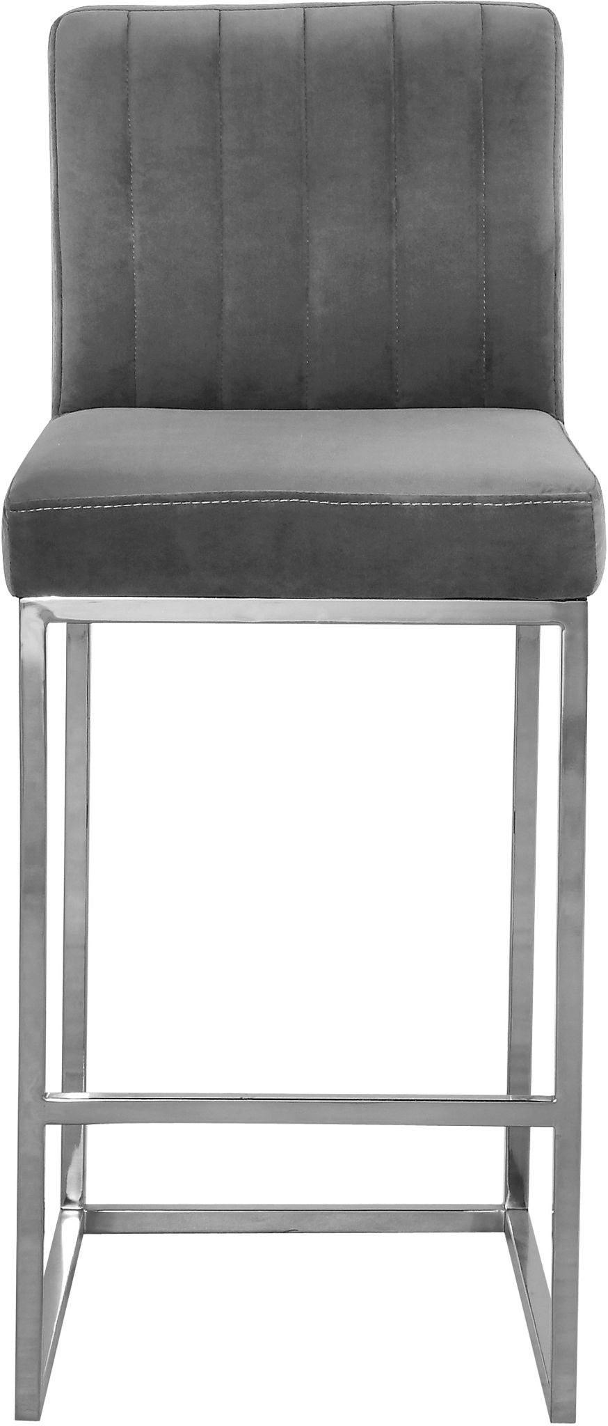 Giselle - Stool with Chrome Legs - Urban Living Furniture (Los Angeles, CA)