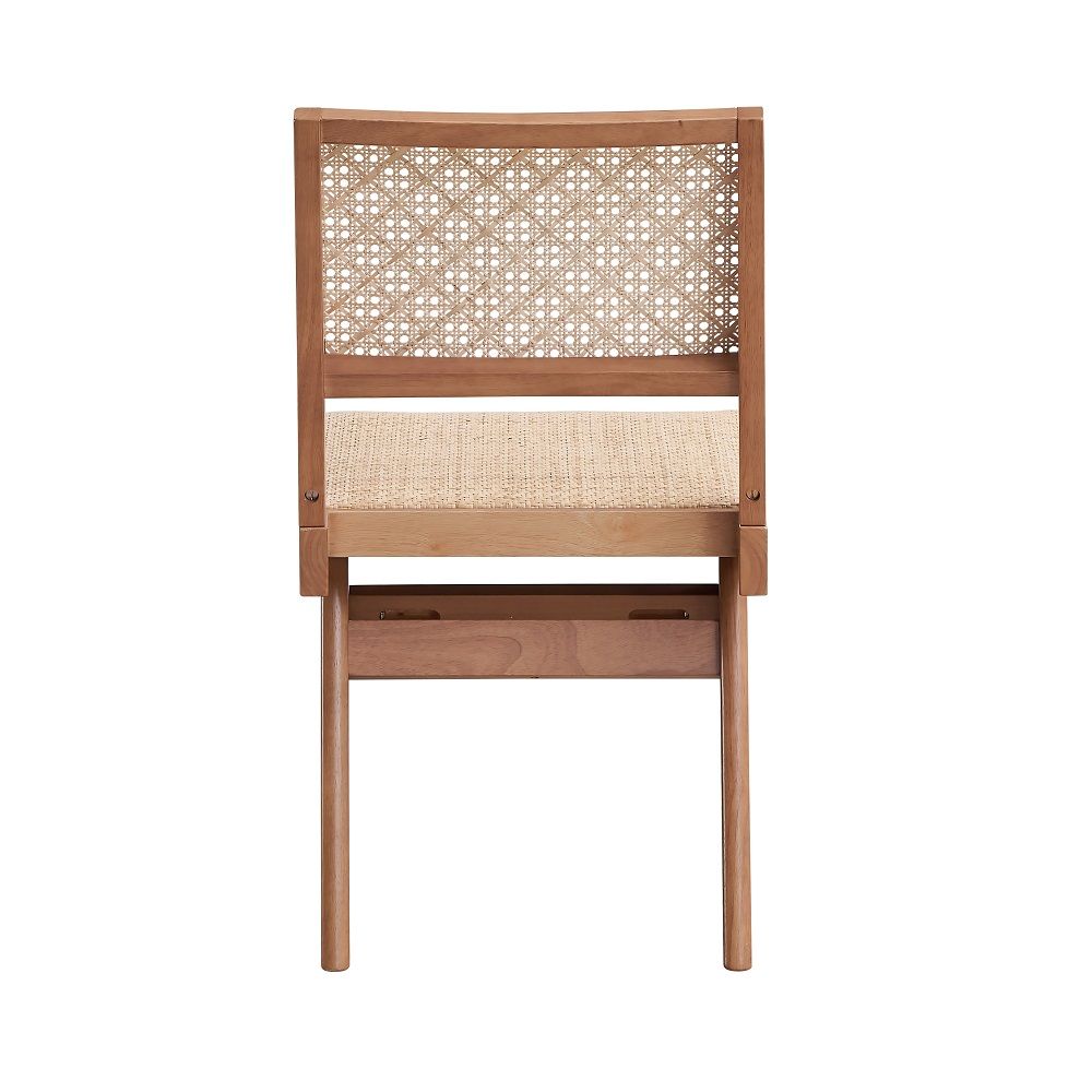 Velentina - Side Chair (Set of 2) - Rattan & Natural - Urban Living Furniture (Los Angeles, CA)