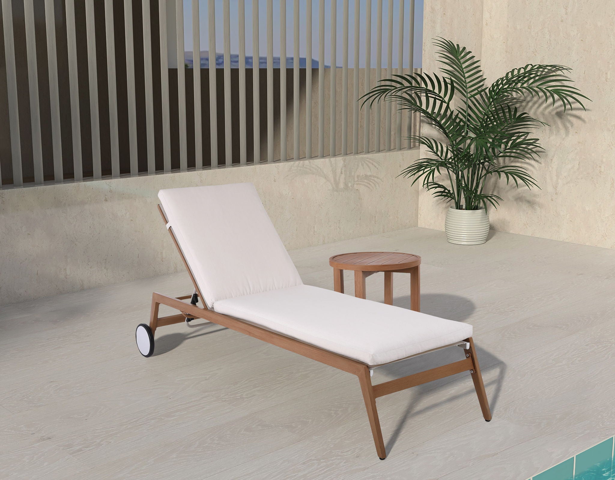 Maui - Water Resistant Outdoor Patio Lounger - Urban Living Furniture (Los Angeles, CA)