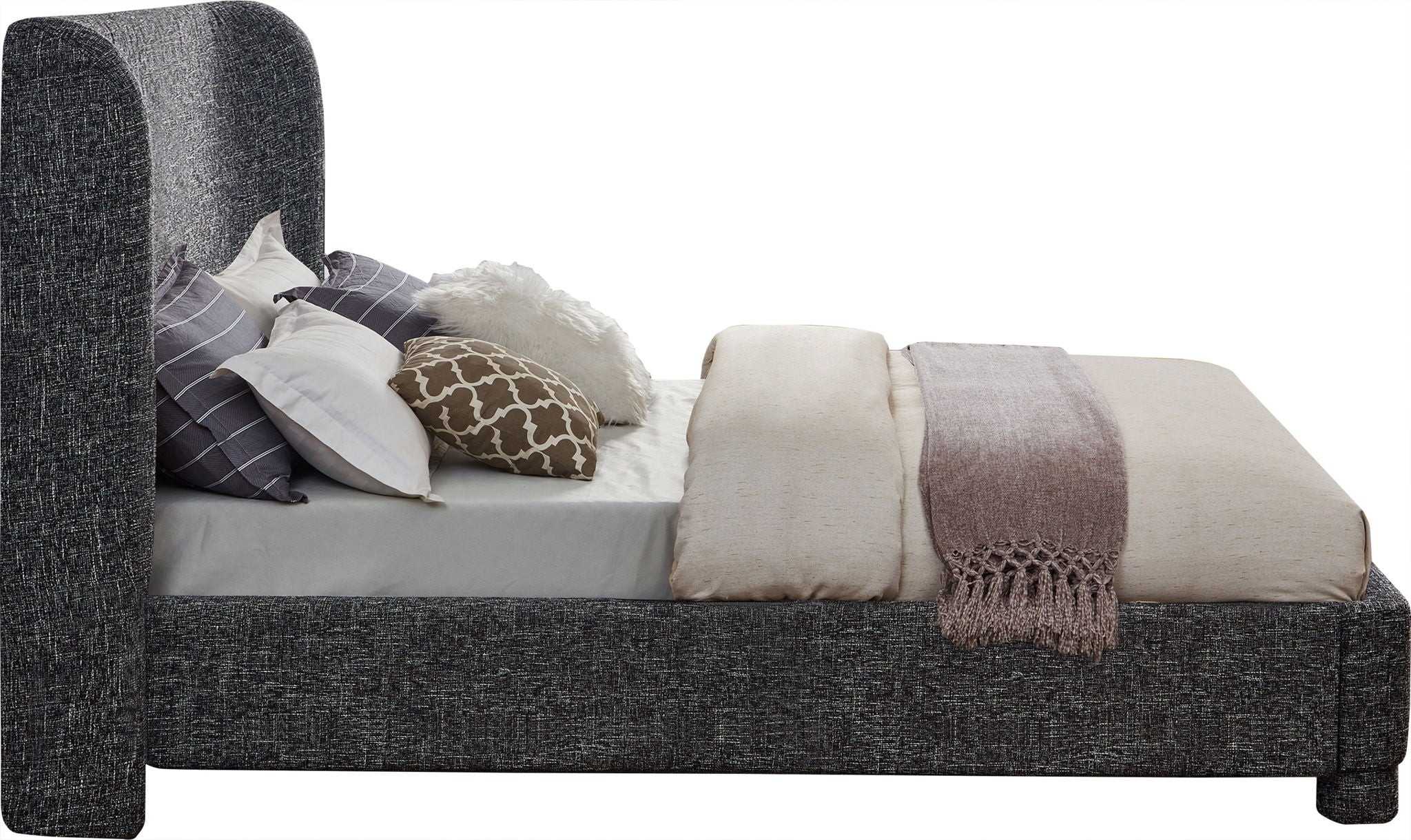 Penny - Polyester Fabric Bed - Urban Living Furniture (Los Angeles, CA)