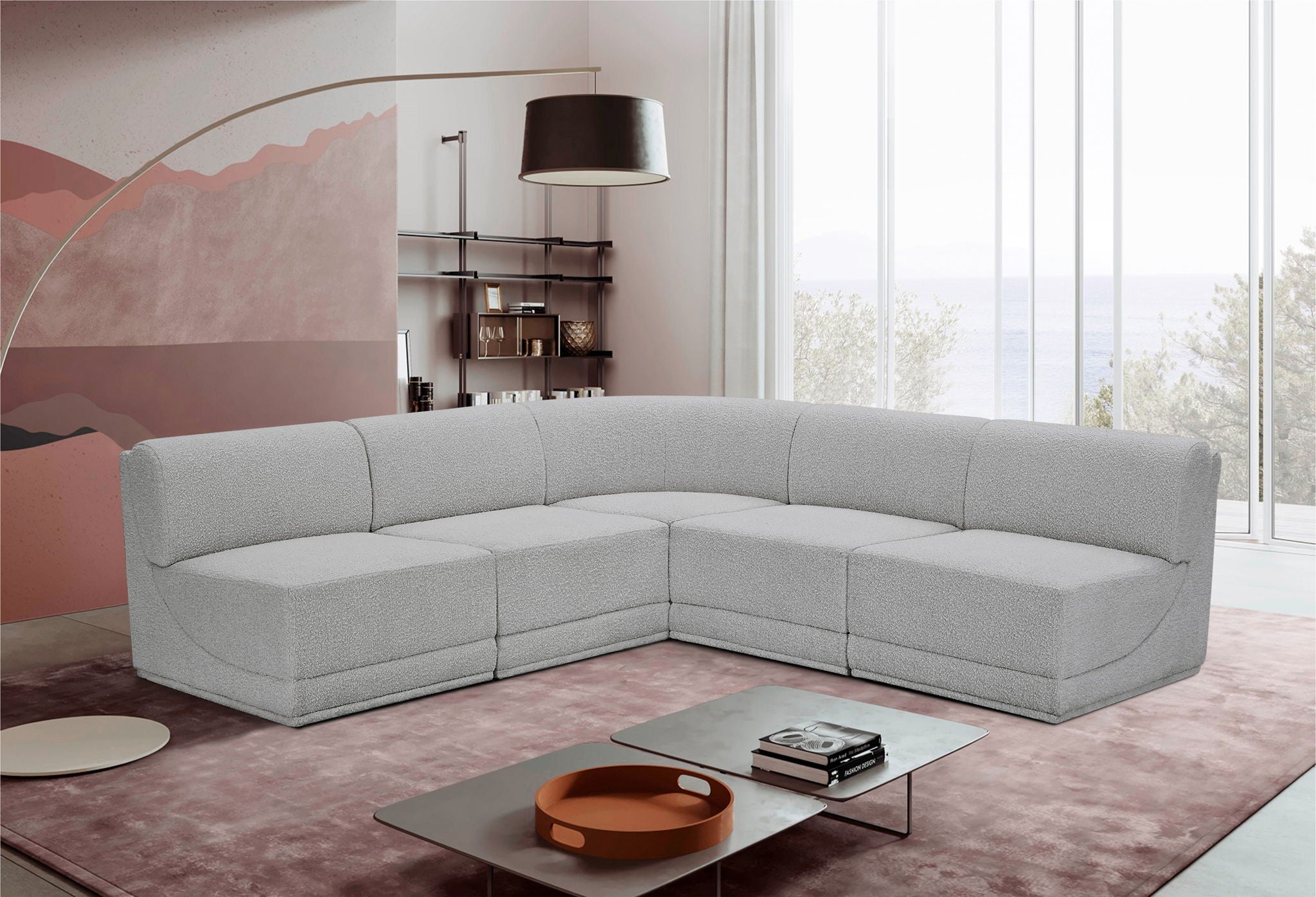 Ollie - 5 Piece Modular Sectional - Urban Living Furniture (Los Angeles, CA)