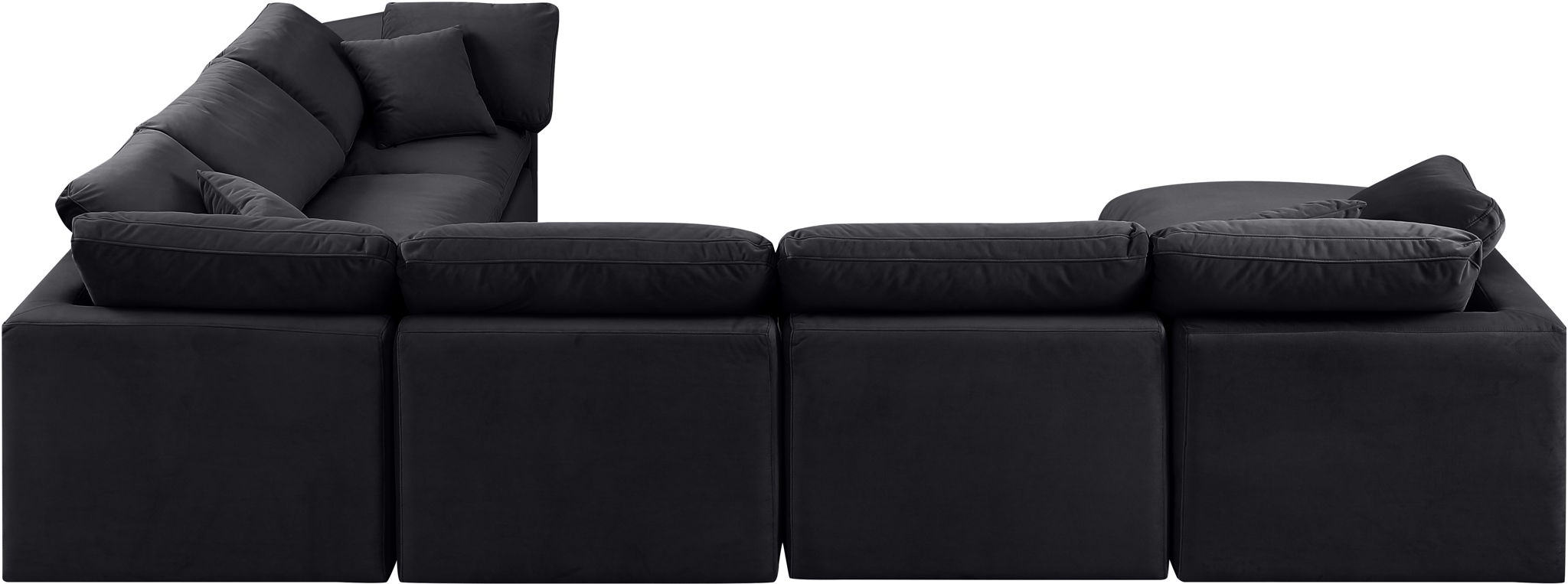 Indulge - Velvet 7 Piece Modular Sectional - Urban Living Furniture (Los Angeles, CA)