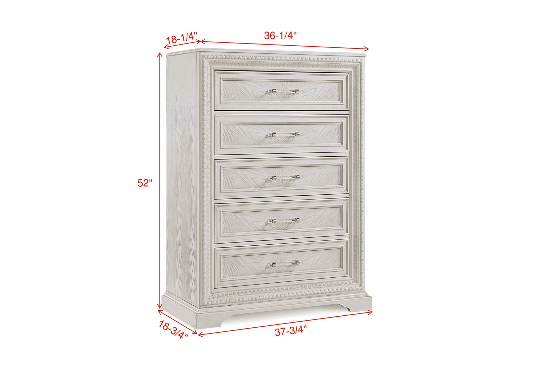 Alexandria - Accent Chest - White - Urban Living Furniture (Los Angeles, CA)