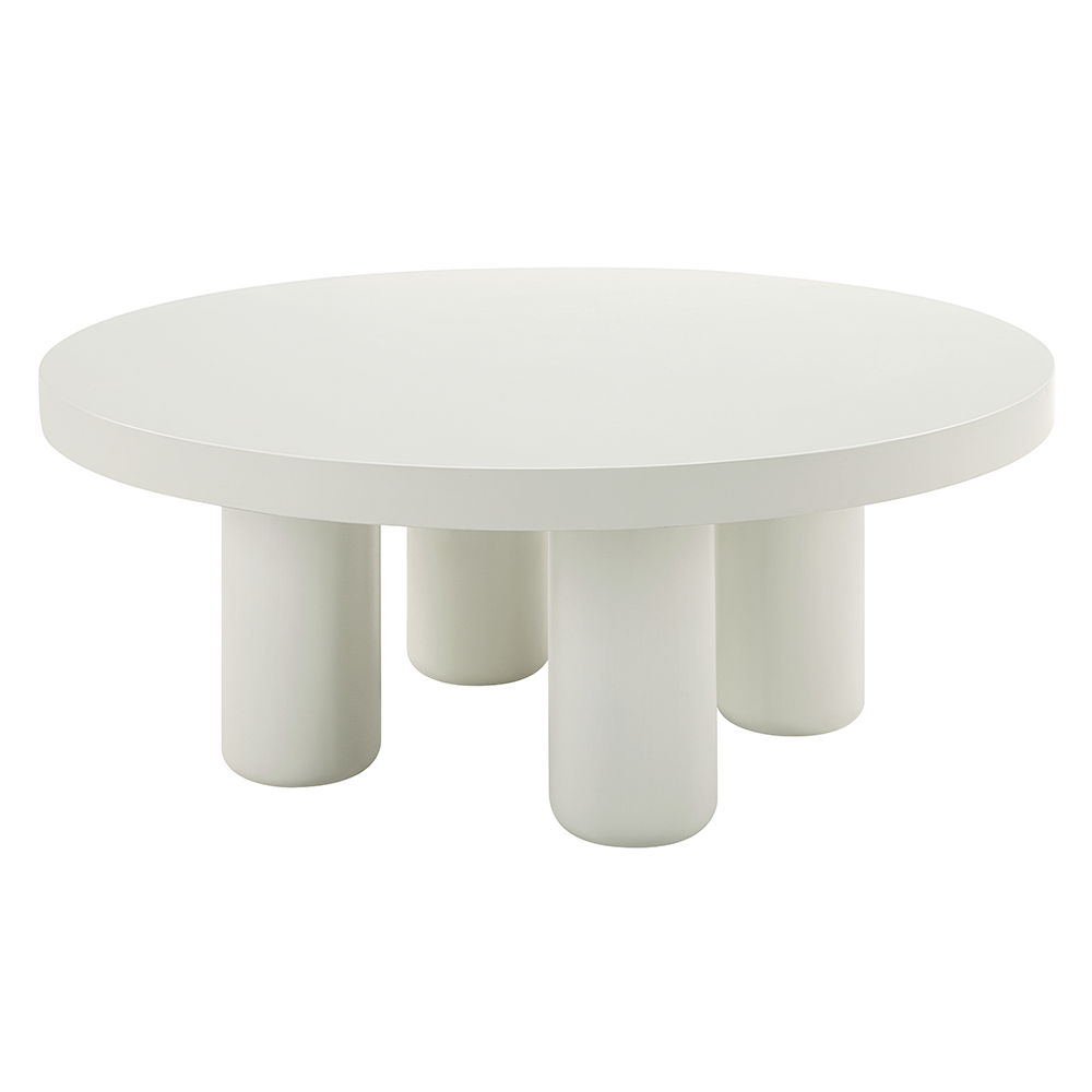 Sanat - Coffee Table - White - Urban Living Furniture (Los Angeles, CA)