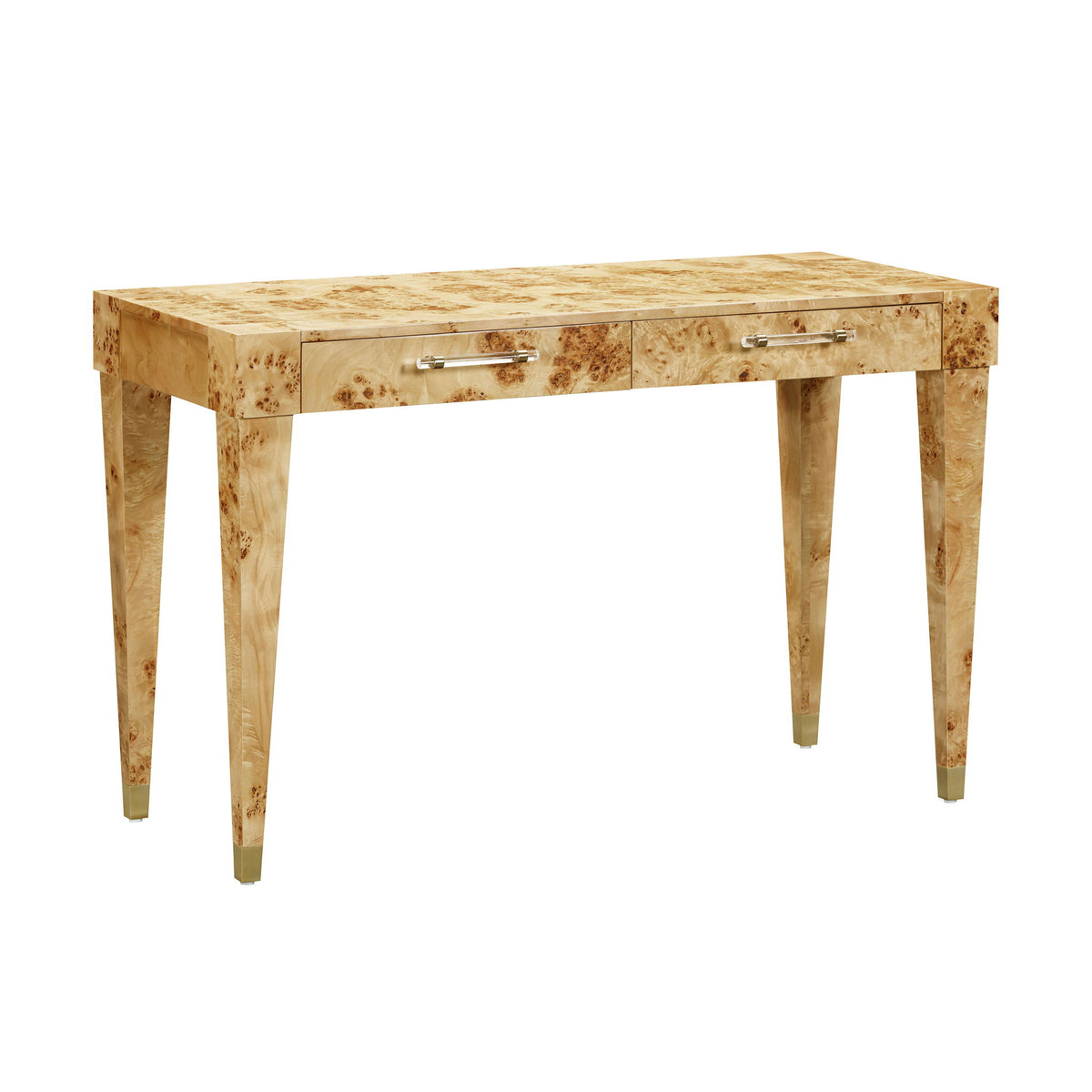 Brandyss - Work Desk - Natural Burl