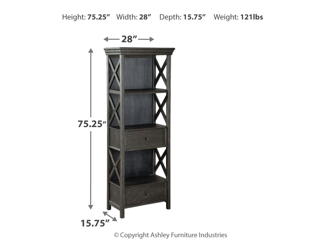 Tyler Creek - Display Cabinet - Urban Living Furniture (Los Angeles, CA)