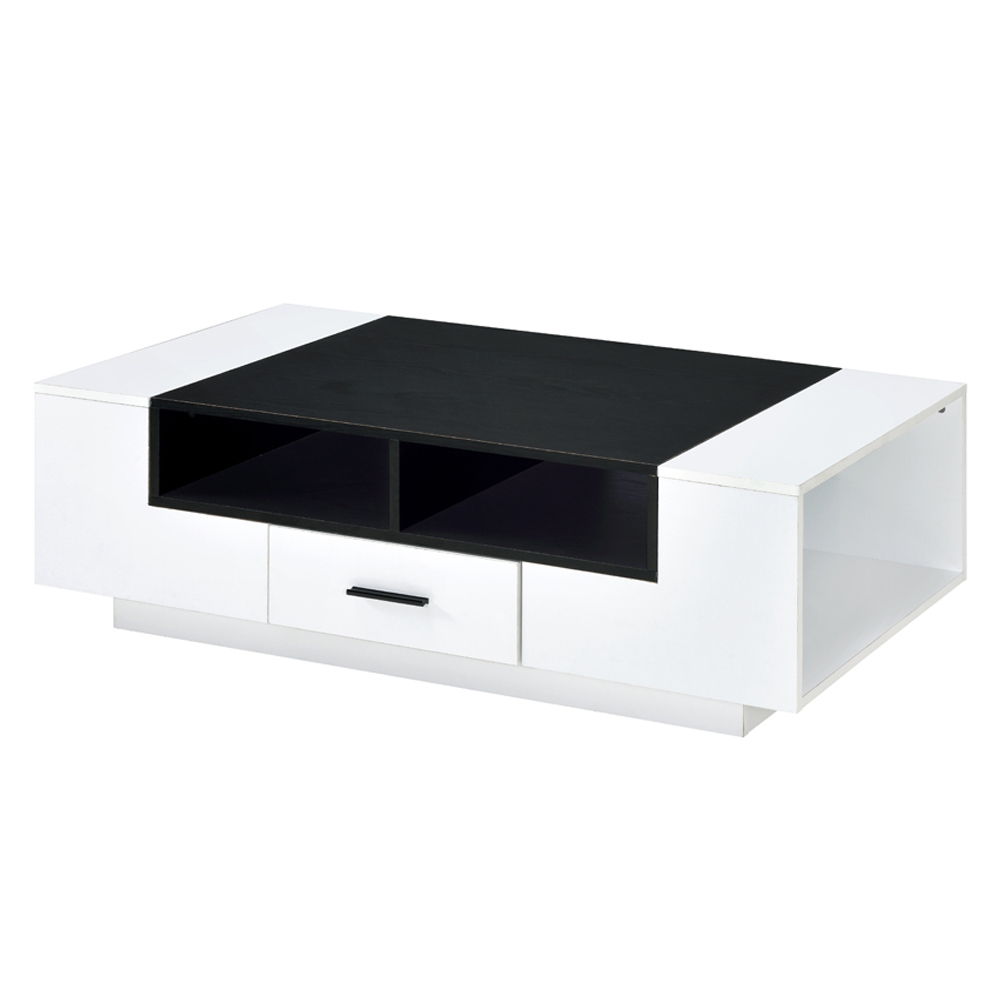 Armour - Coffee Table - White & Black - Urban Living Furniture (Los Angeles, CA)