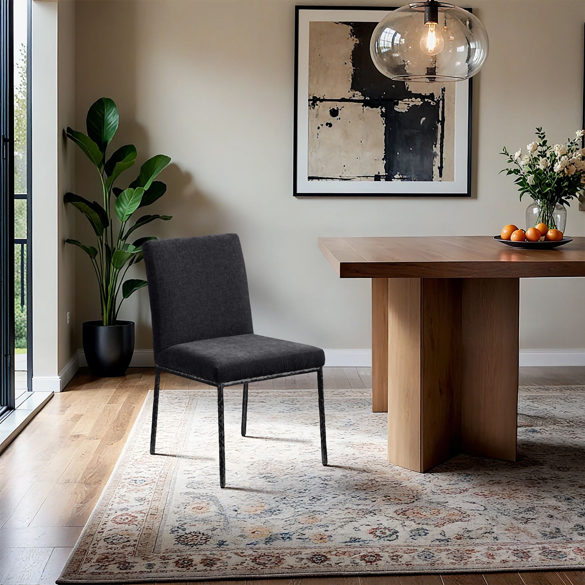 Reeves - Dining Side Chair (Set of 2) - Black Base - Urban Living Furniture (Los Angeles, CA)