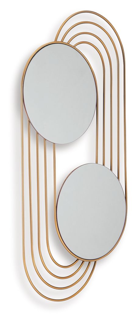 Warrenley - Gold Finish - Accent Mirror - Urban Living Furniture (Los Angeles, CA)