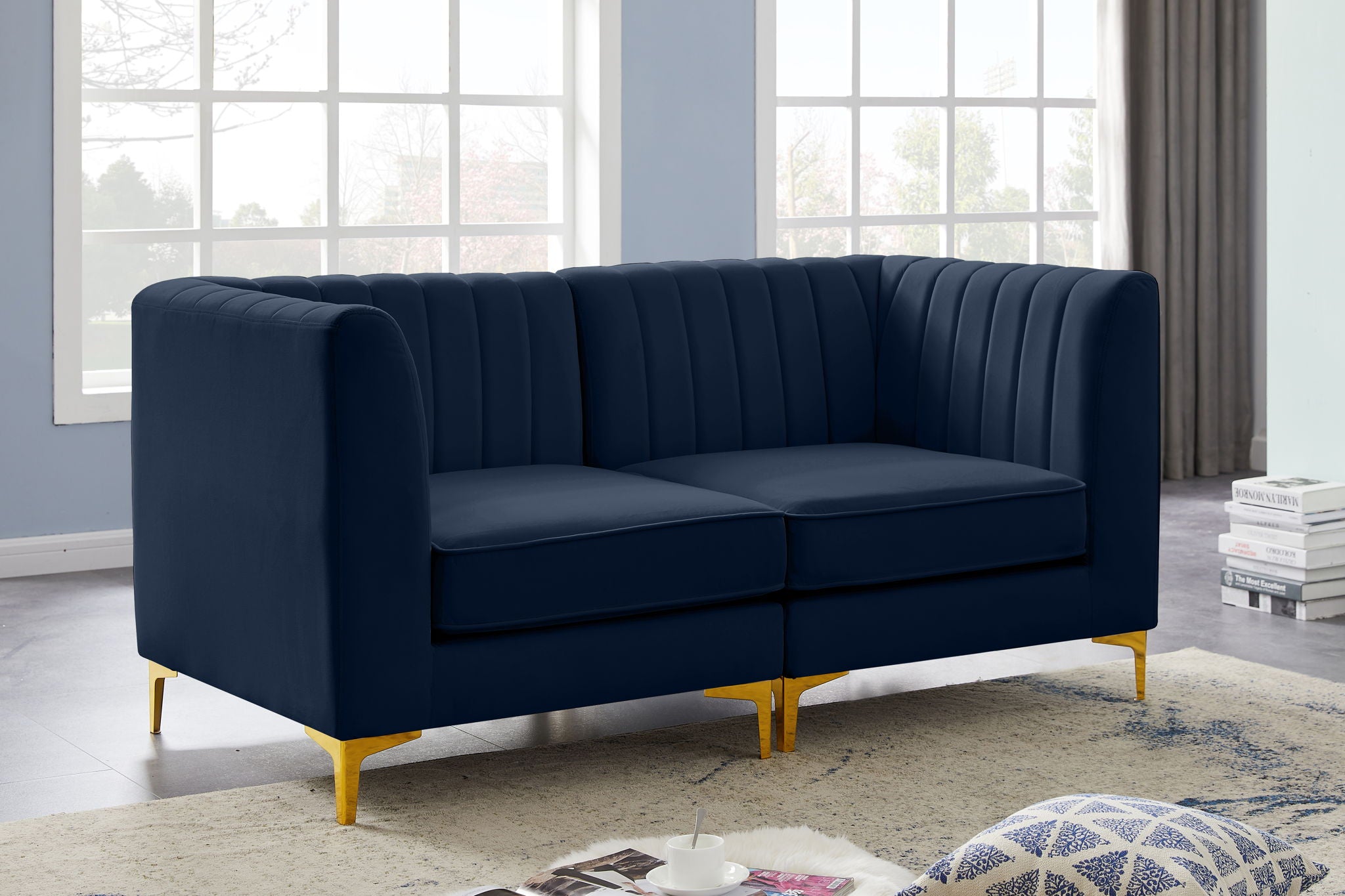 Alina - 2 Piece Modular Sectional - Urban Living Furniture (Los Angeles, CA)