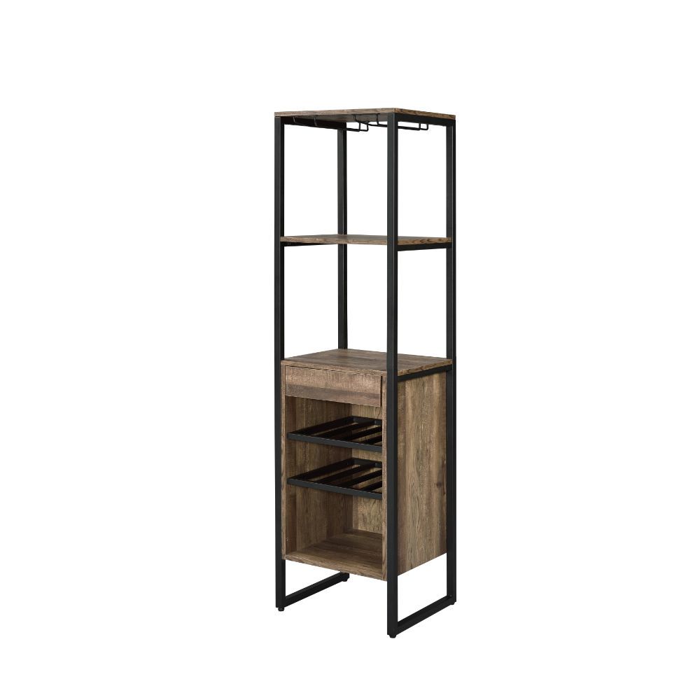Narik - Wine Rack - Weathered Oak - Urban Living Furniture (Los Angeles, CA)