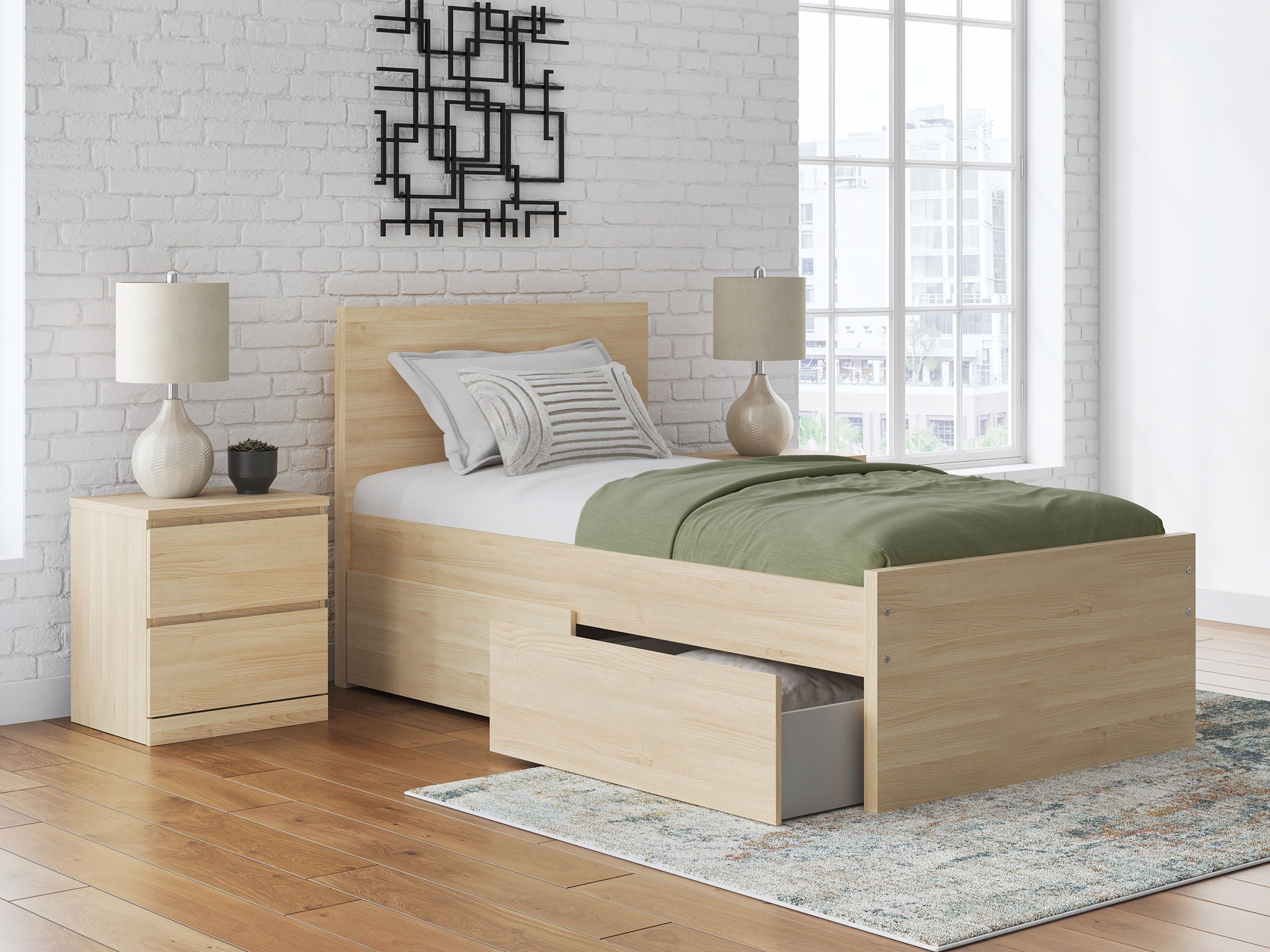 Onita - Panel Platform Bed - Urban Living Furniture (Los Angeles, CA)