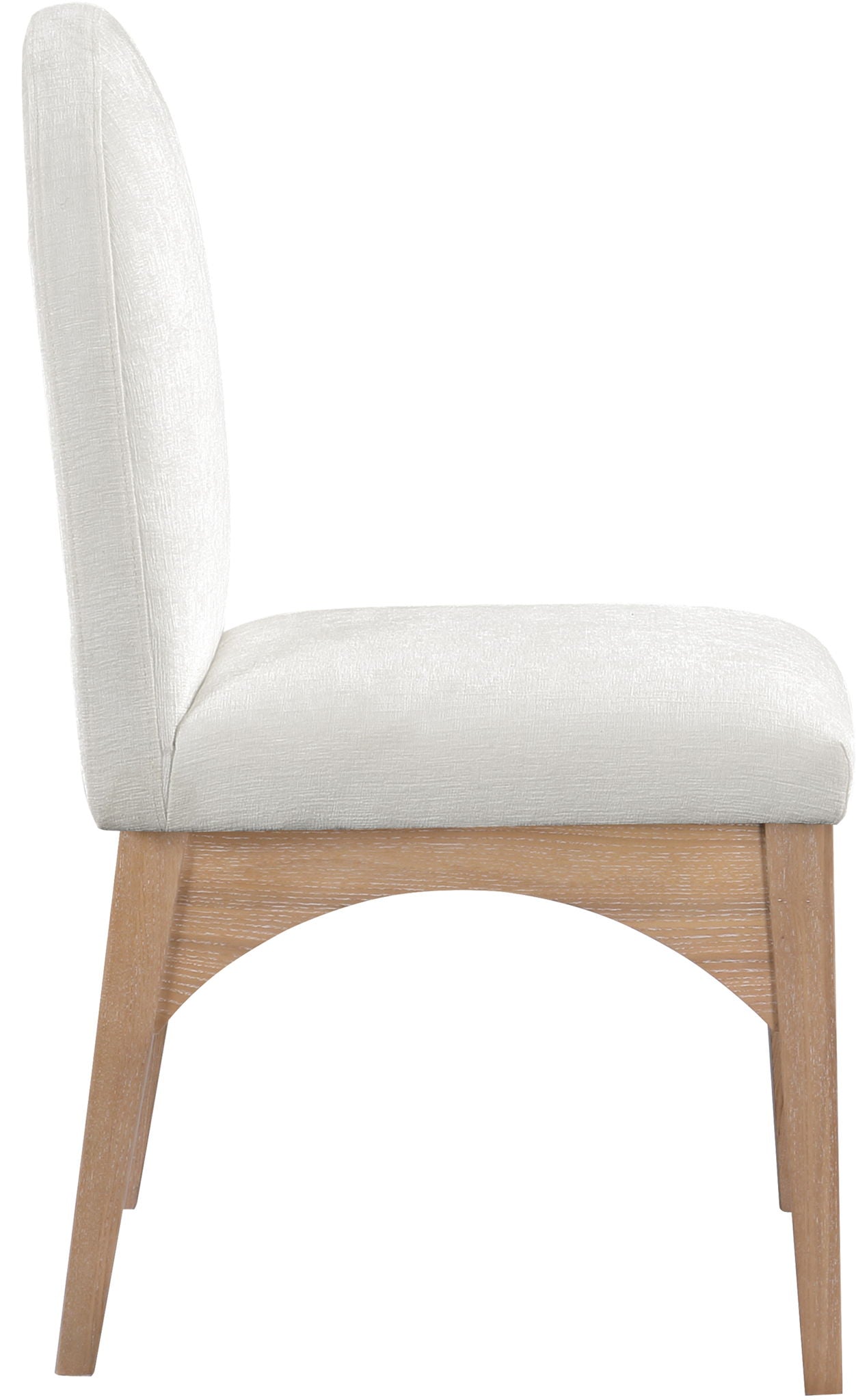 Waldorf - Chenille Dining Side Chair With Natural Legs - Urban Living Furniture (Los Angeles, CA)