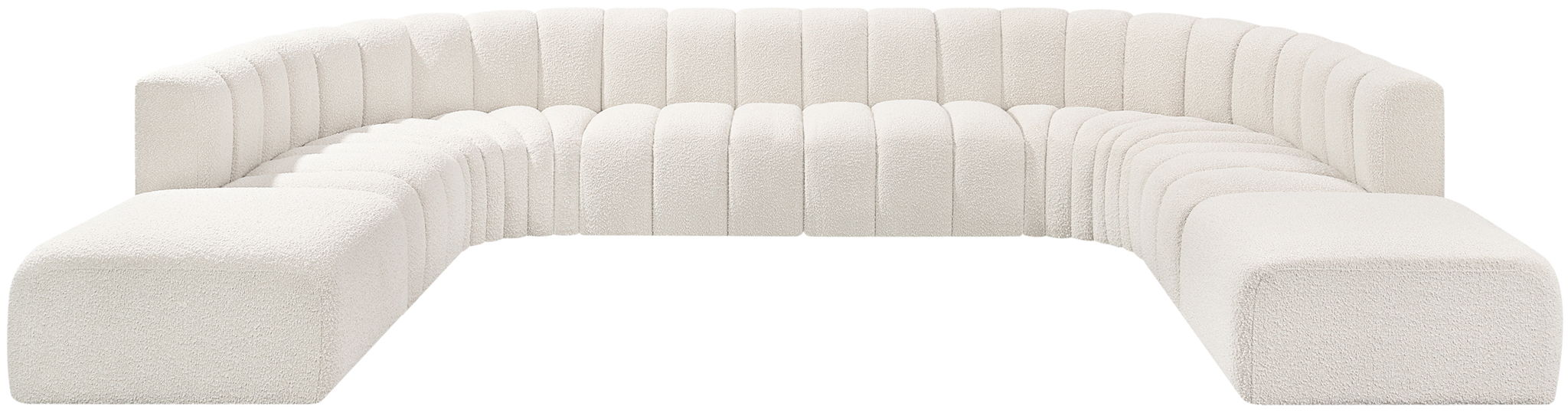 Arc - Boucle Fabric Modular Sectional - Urban Living Furniture (Los Angeles, CA)
