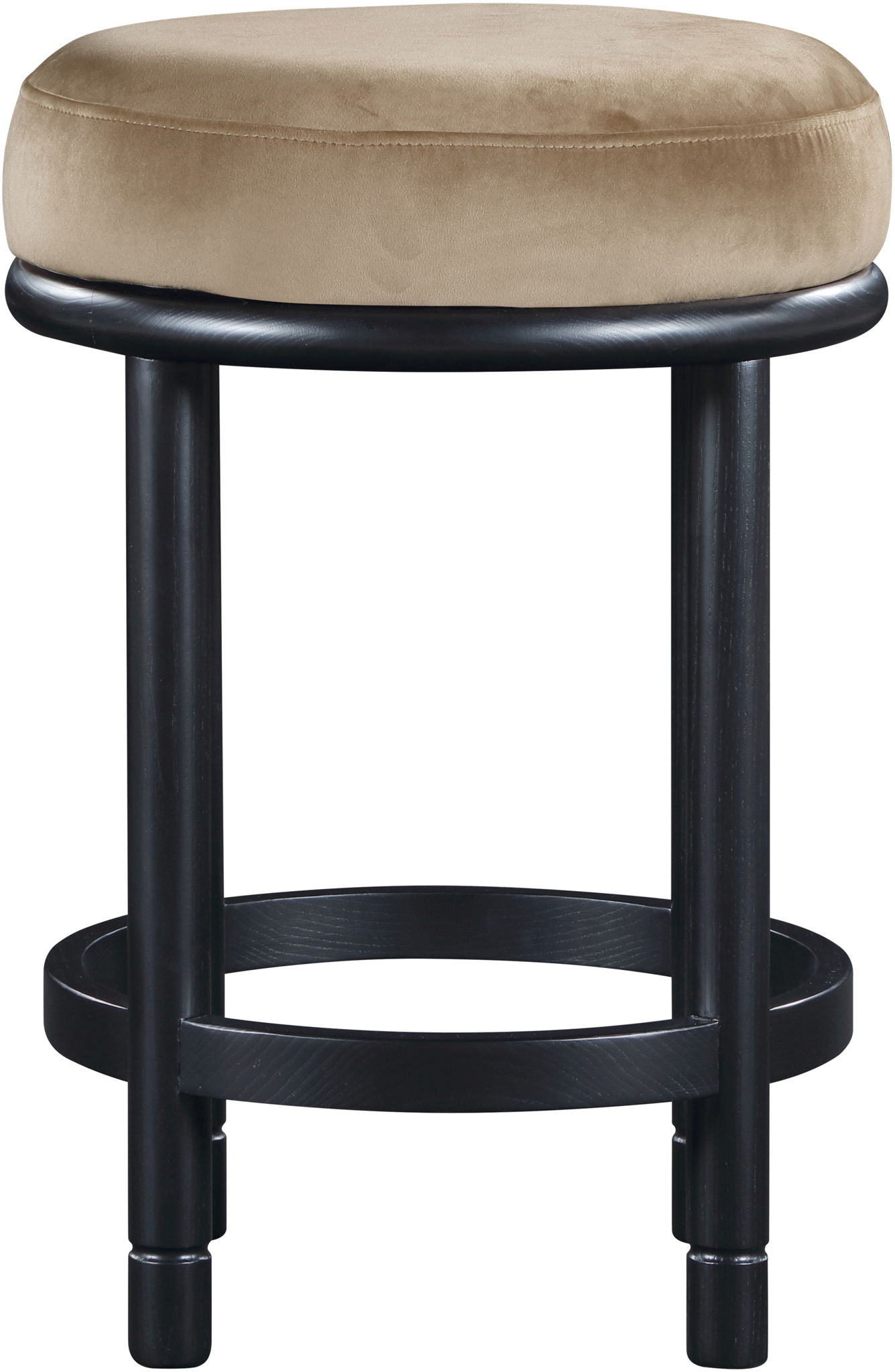 Monette - Counter Stool With Black Base