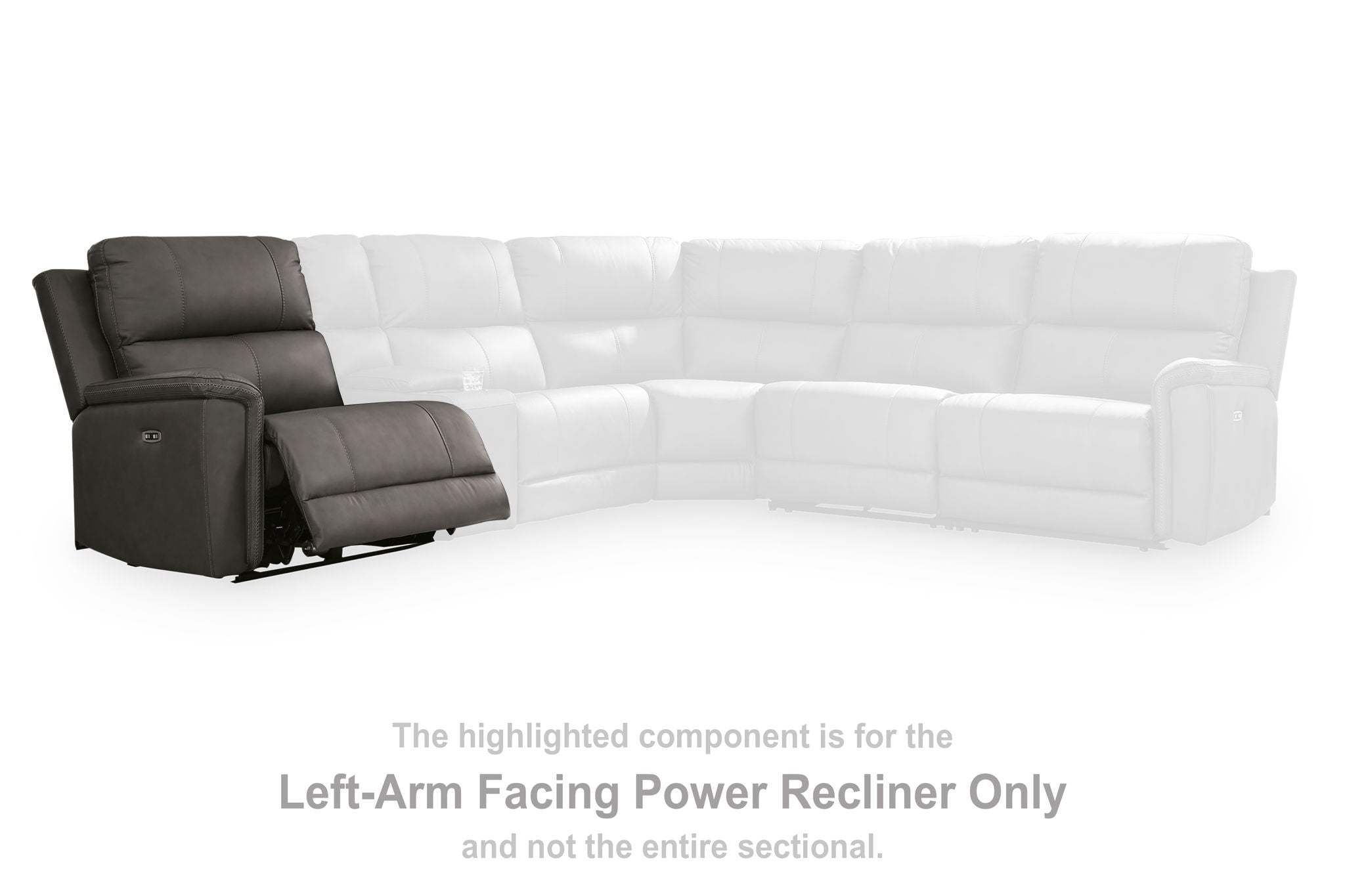 Bleckley - LAF Zero Wall Power Recliner - Anchor - Urban Living Furniture (Los Angeles, CA)