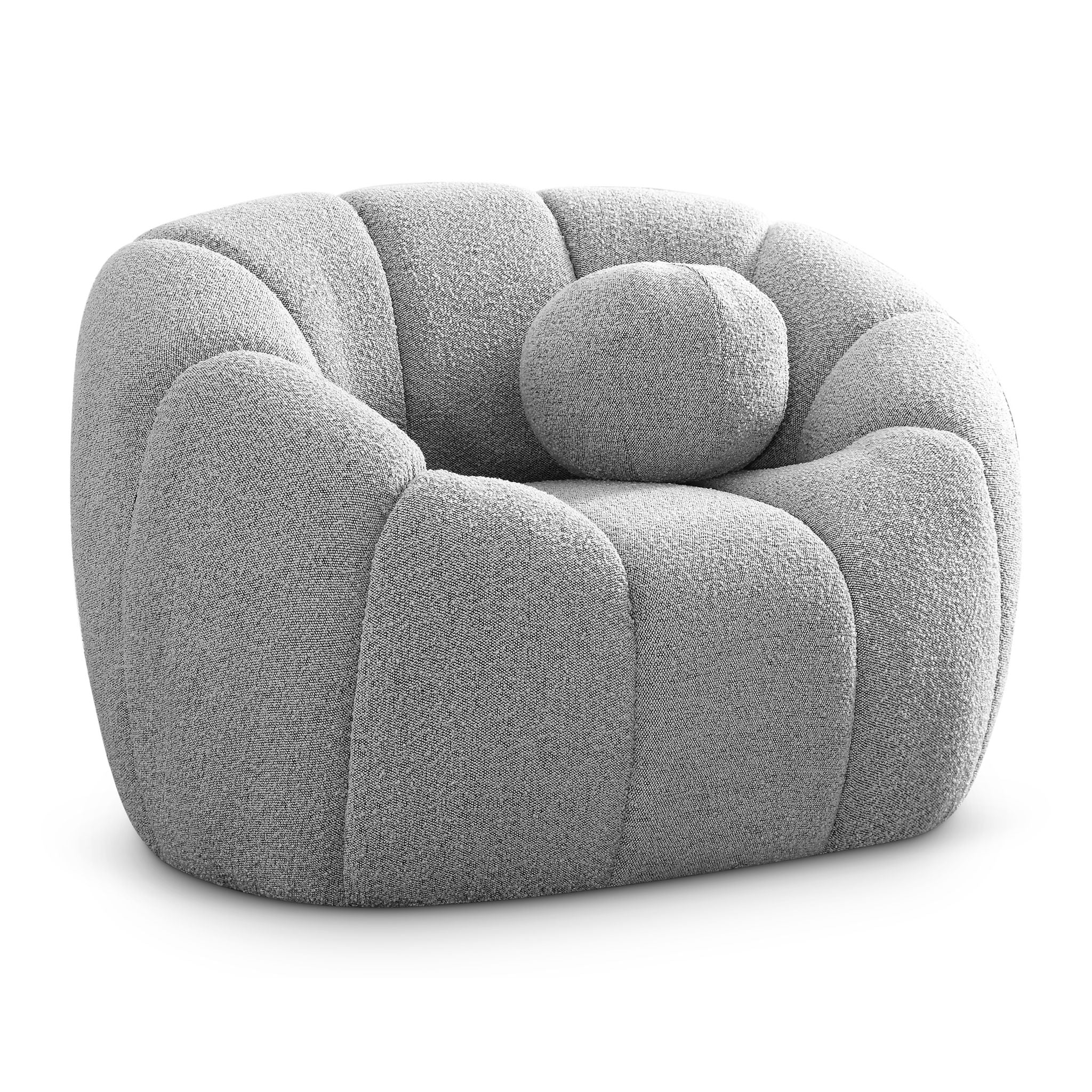 Elijah - Boucle Chair - Urban Living Furniture (Los Angeles, CA)