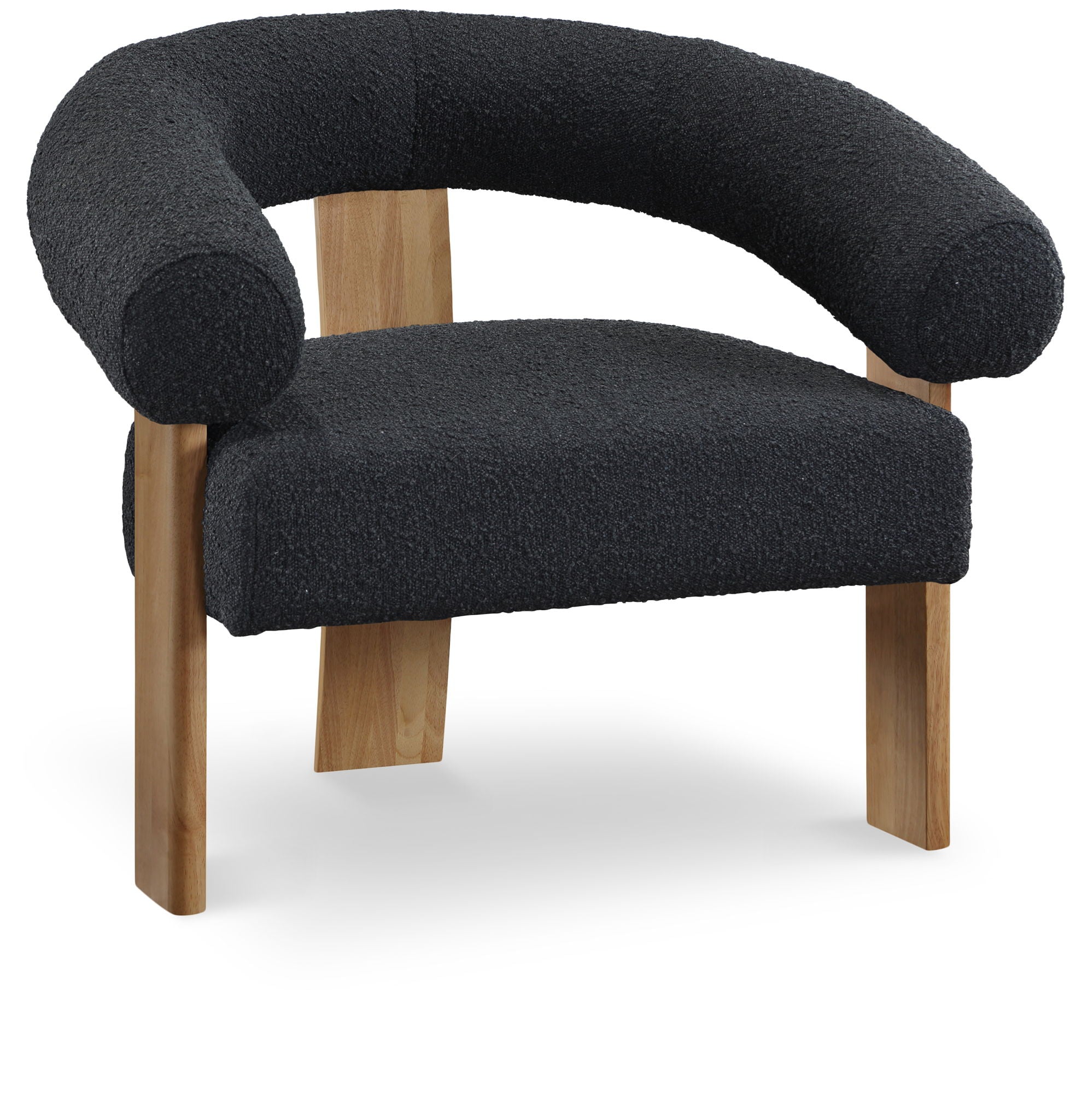 Winston - Accent Chair With Natural Legs - Urban Living Furniture (Los Angeles, CA)