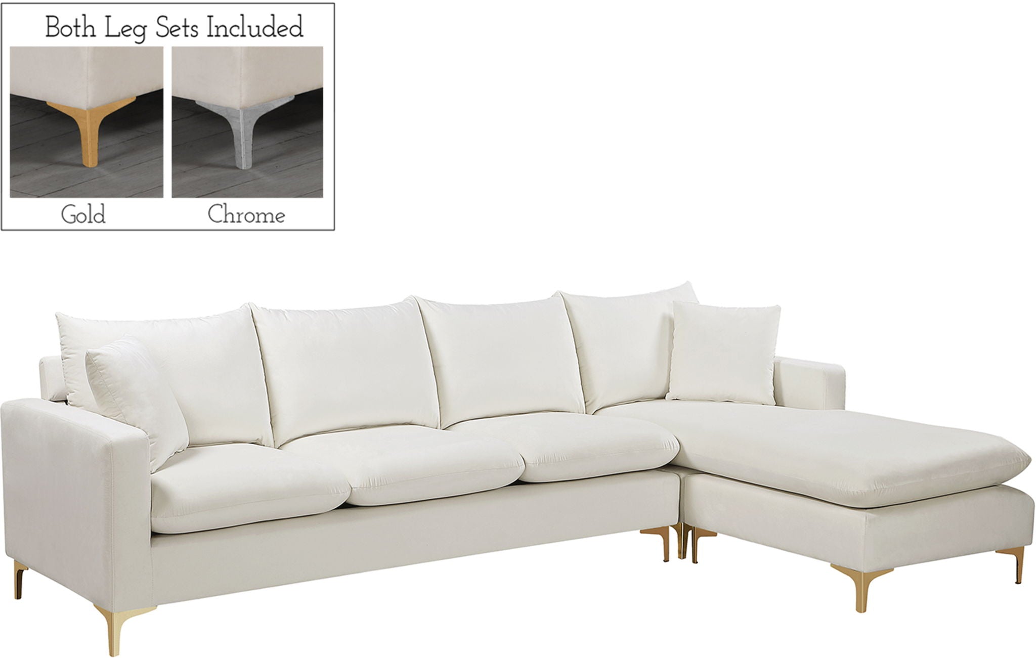 Naomi - Reversible Sectional - Urban Living Furniture (Los Angeles, CA)