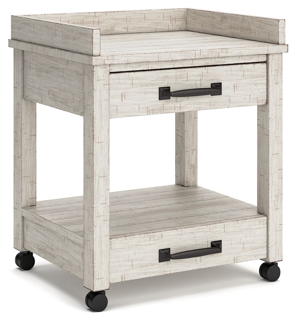 Carynhurst - Whitewash - Printer Stand - Urban Living Furniture (Los Angeles, CA)