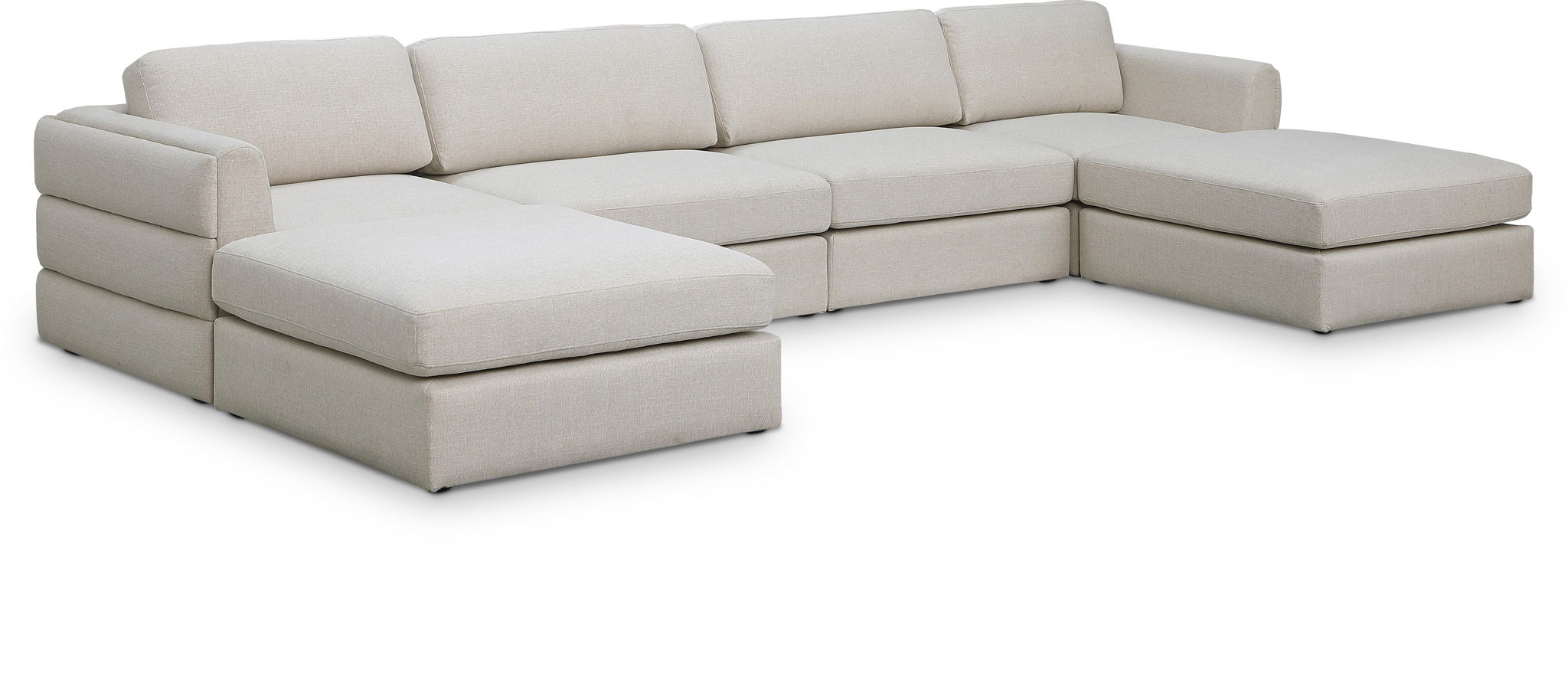 Beckham - 6 Piece Double Chaise Modular Sectional - Urban Living Furniture (Los Angeles, CA)