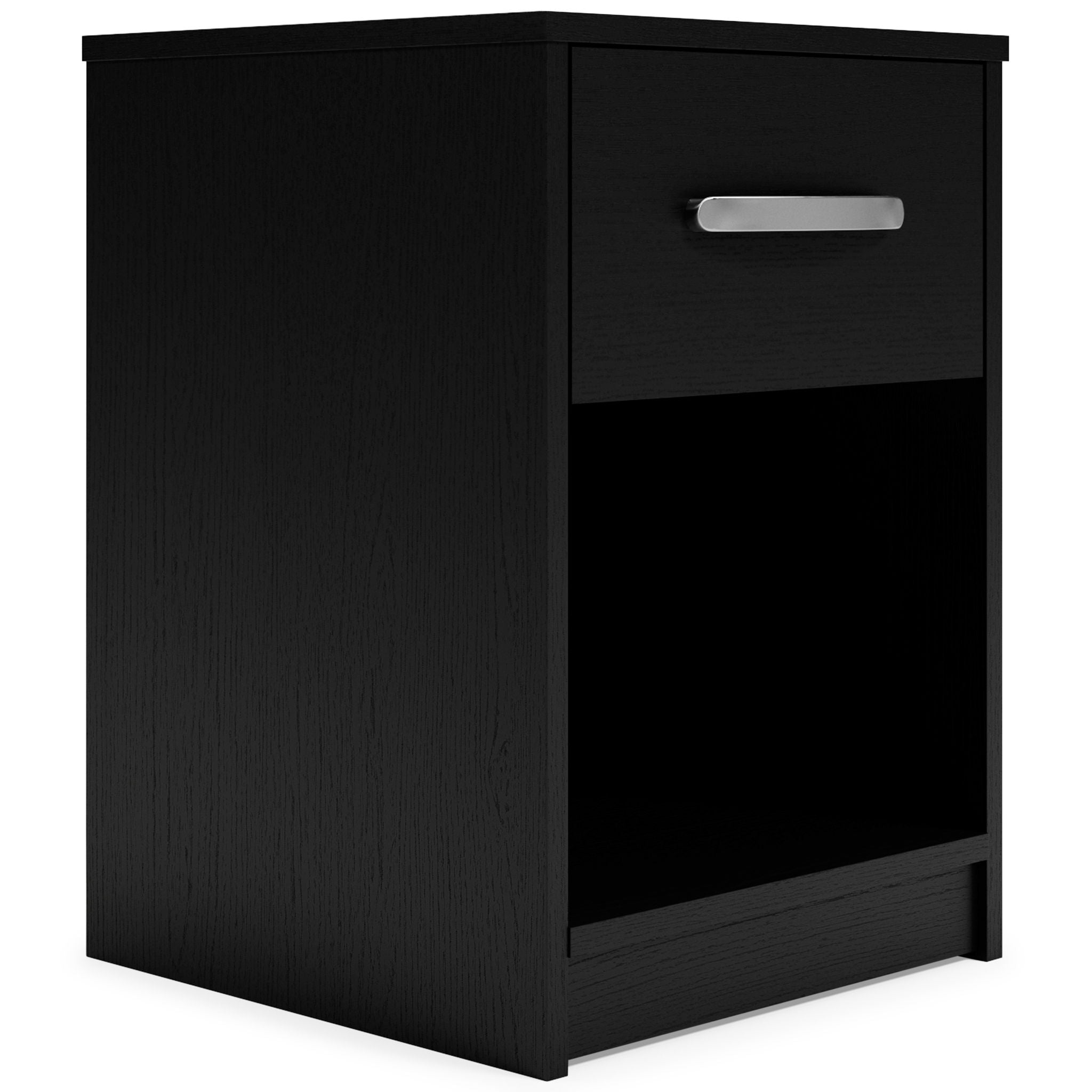 Finch - Black - One Drawer Night Stand - 23" Height - Urban Living Furniture (Los Angeles, CA)