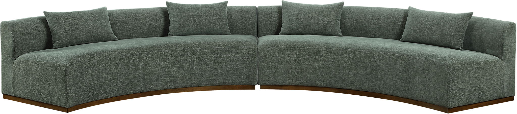 Avanti - 182.5" Chenille Fabric Upholstered 2 Piece Modular Sectional - Urban Living Furniture (Los Angeles, CA)