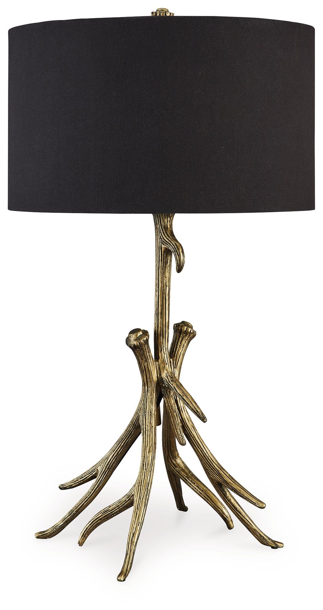 Josney - Antique Gold Finish - Metal Table Lamp - Urban Living Furniture (Los Angeles, CA)