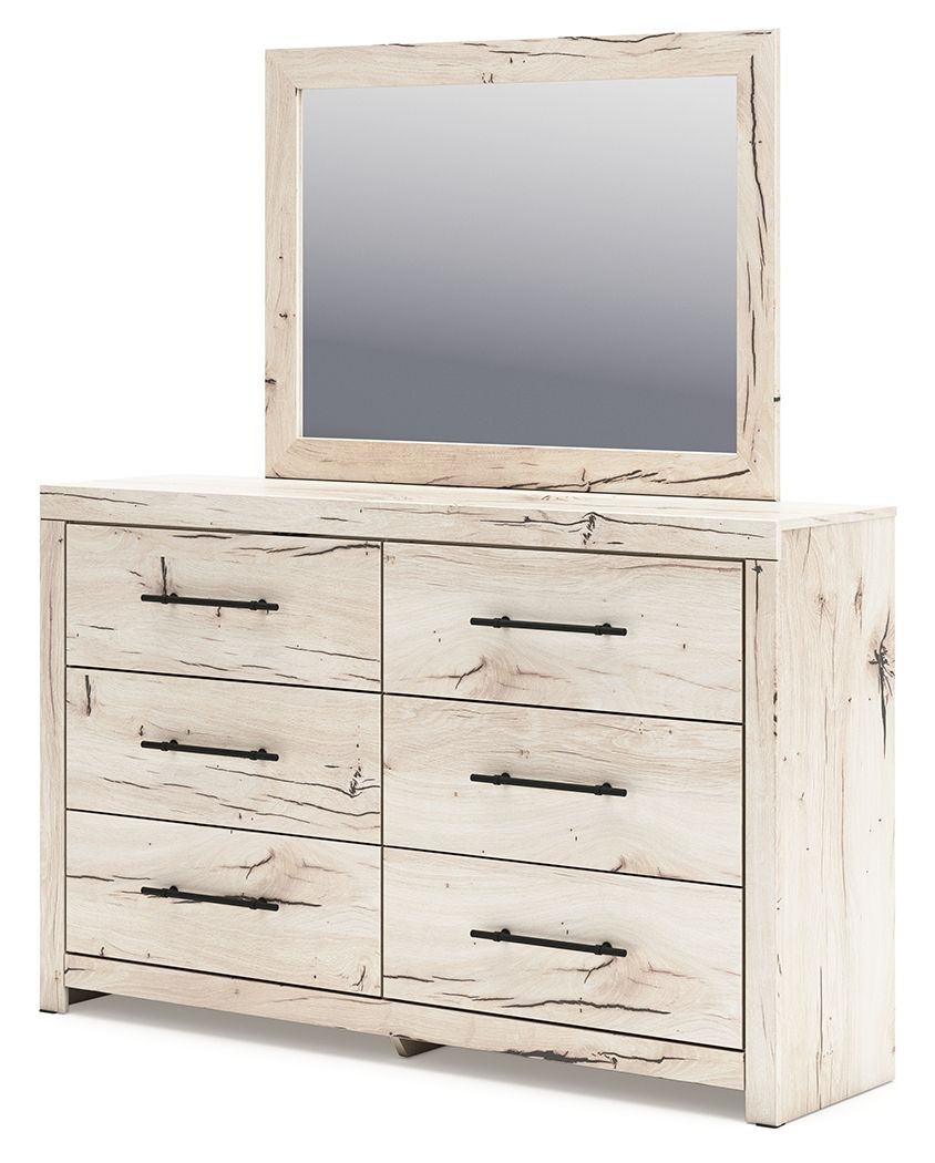 Lawroy - Light Natural - Dresser And Mirror - Urban Living Furniture (Los Angeles, CA)