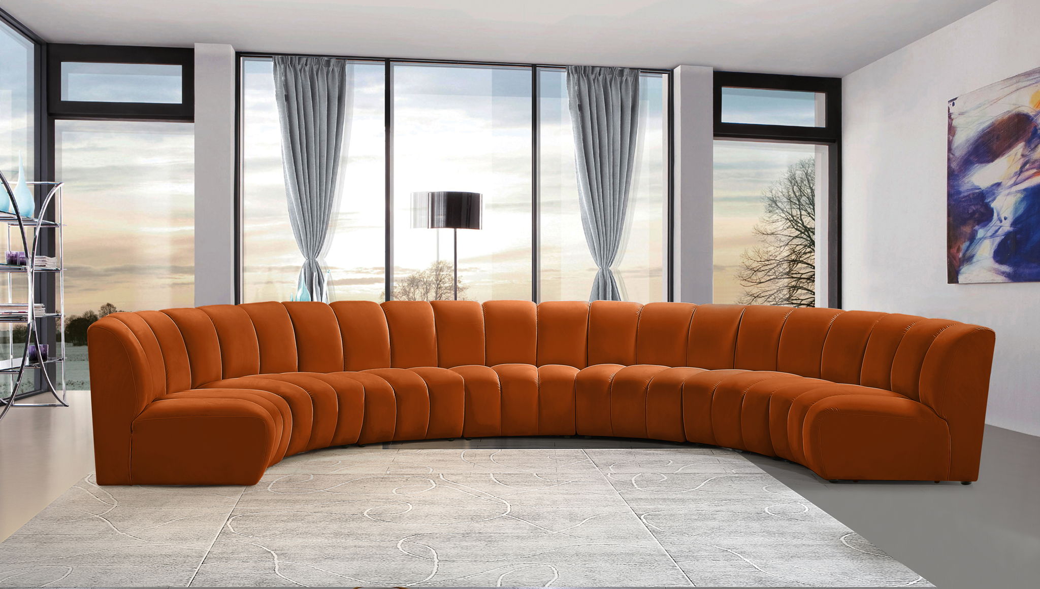 Infinity - 7 Pc. Modular Sectional - Urban Living Furniture (Los Angeles, CA)