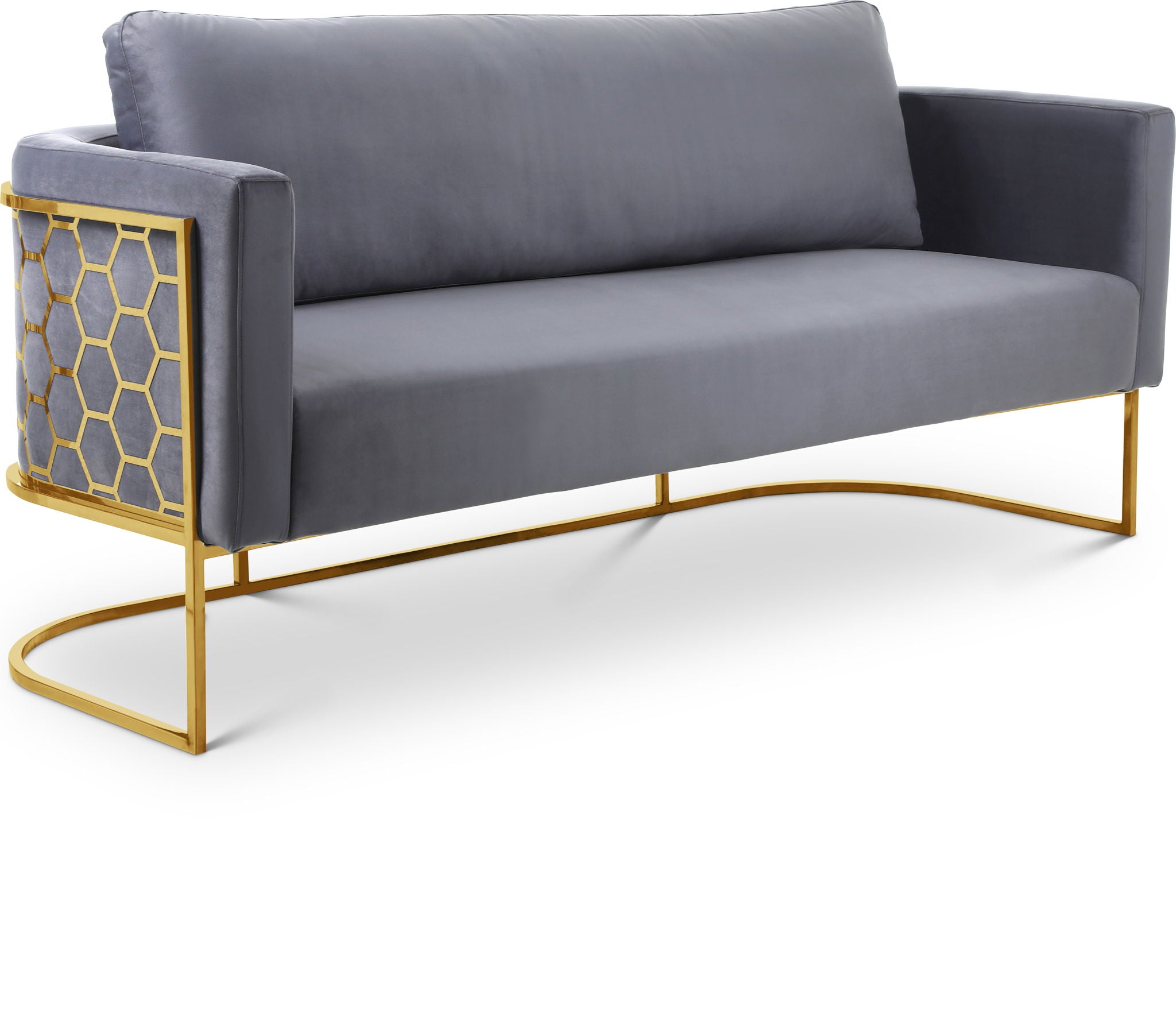 Casa - Sofa with Gold Legs - Urban Living Furniture (Los Angeles, CA)