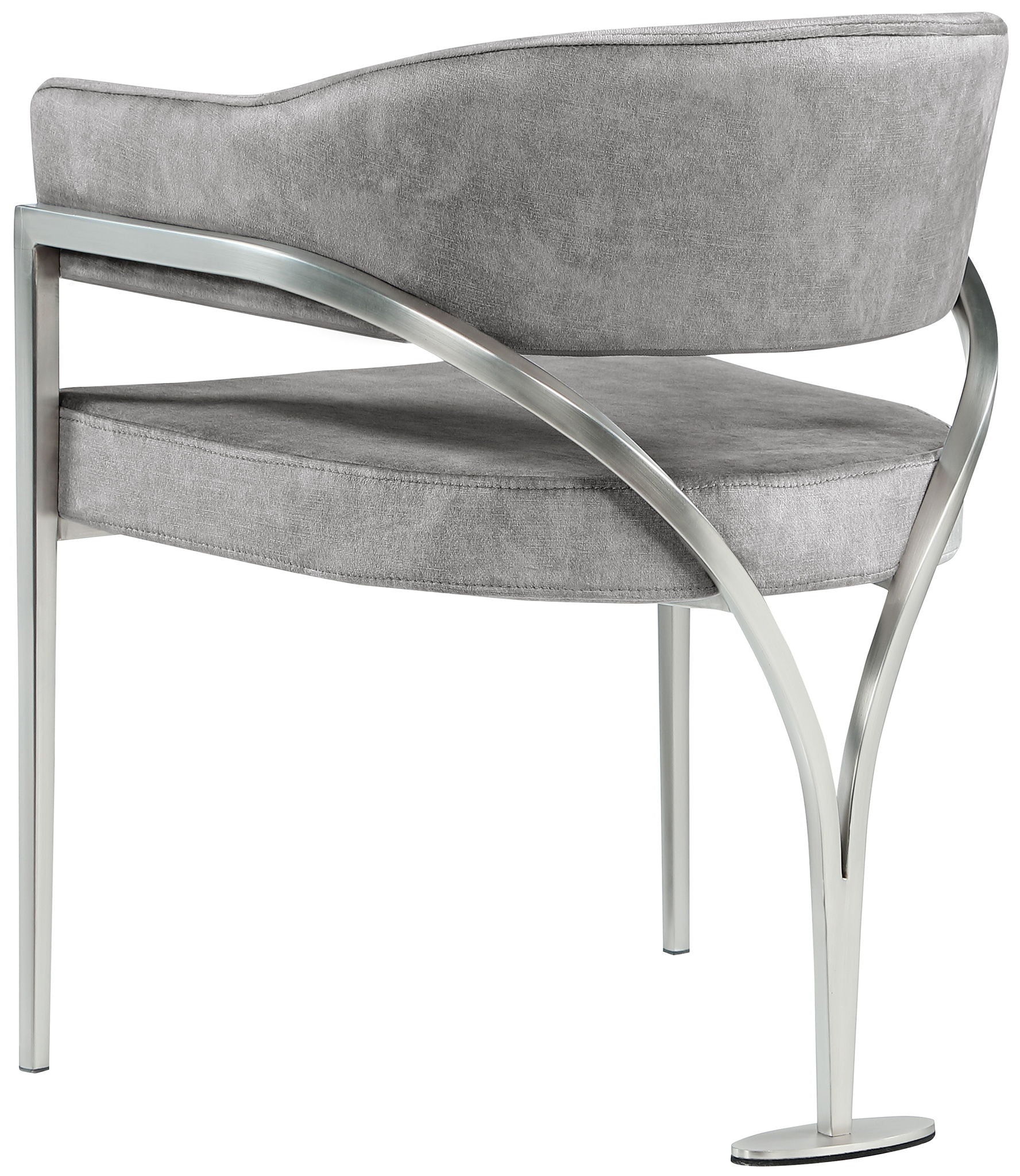 Madelyn - Dining Chair (Set of 2) - Brushed Chrome - Urban Living Furniture (Los Angeles, CA)